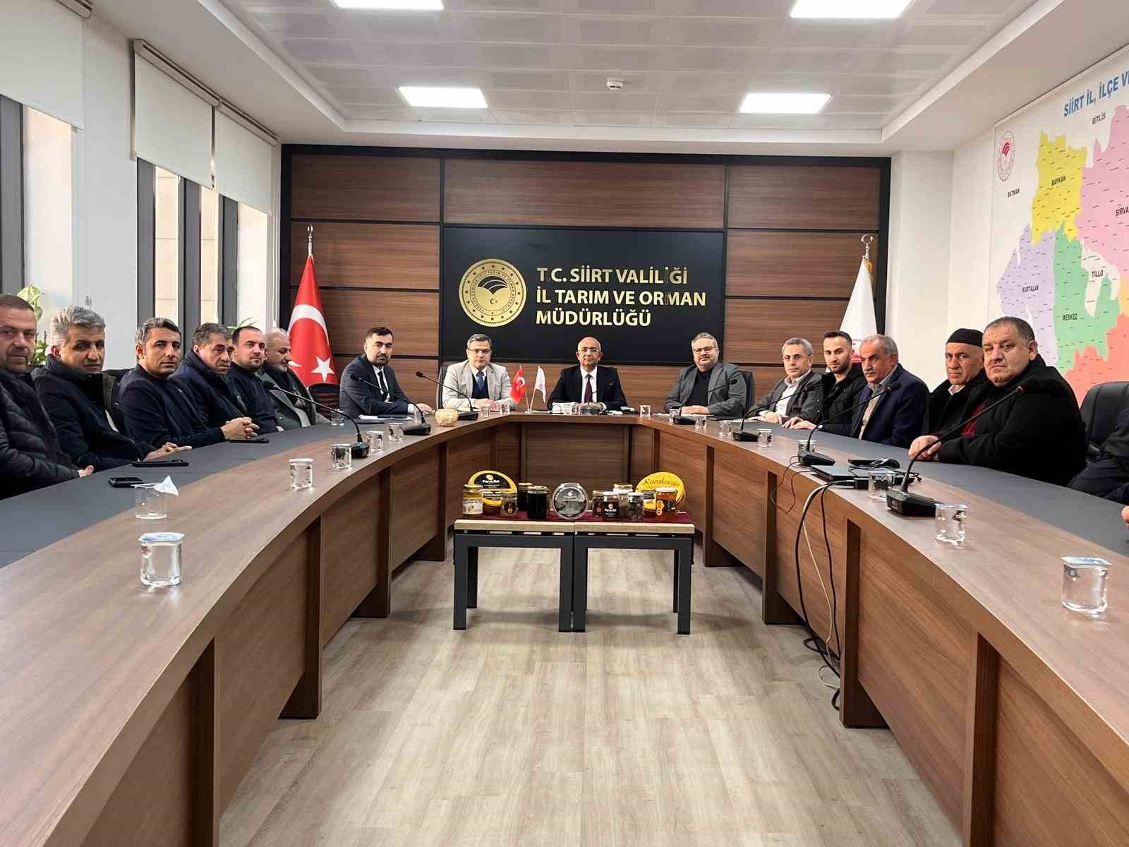 Siirt balında markalaşma ve &ccedil;eşitlilik toplantısı
