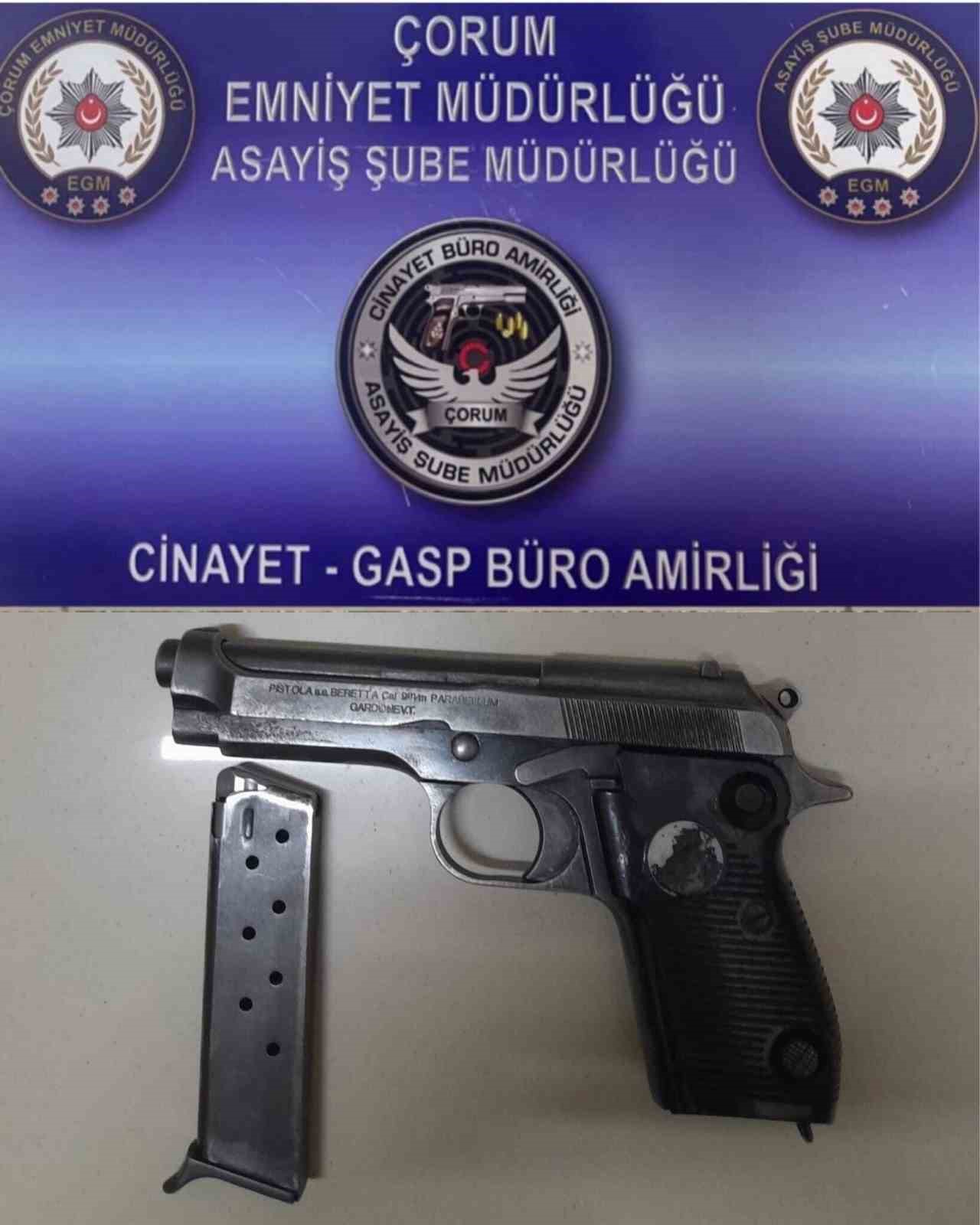 &Ccedil;orum&rsquo;da aranan 13 kişi yakalandı
