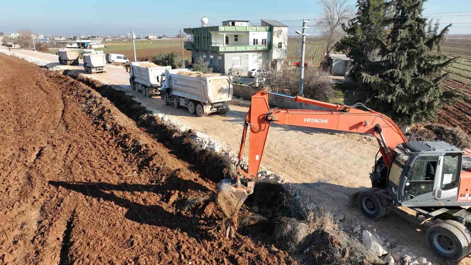 Şanlıurfa&rsquo;daki grup yolunda &ccedil;alışmalar devam ediyor
