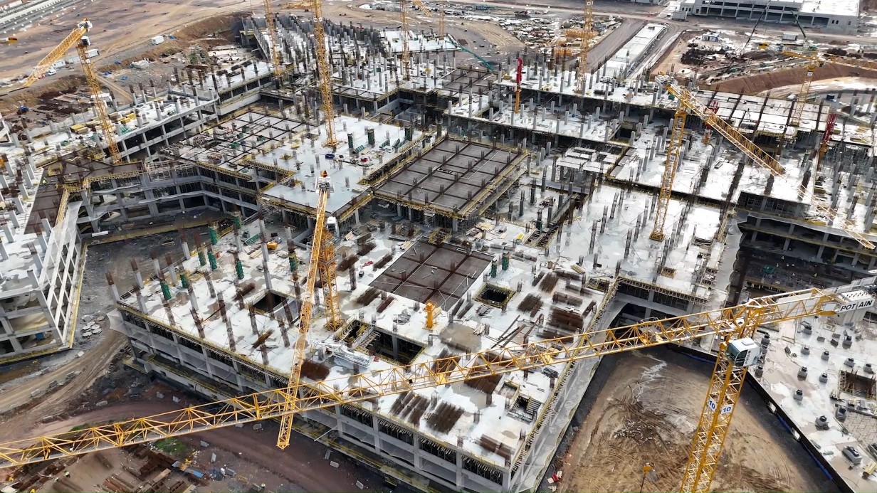 T&uuml;rkiye&rsquo;nin en b&uuml;y&uuml;k şehir hastanesi Sancaktepe&rsquo;de y&uuml;kseliyor