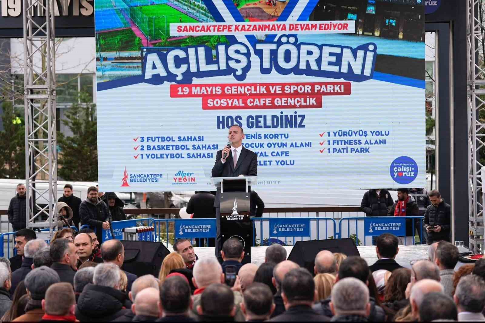 Sancaktepe&rsquo;de gen&ccedil;liğe ve spora b&uuml;y&uuml;k yatırım: 19 Mayıs Gen&ccedil;lik ve Spor Parkı hizmete a&ccedil;ıldı
