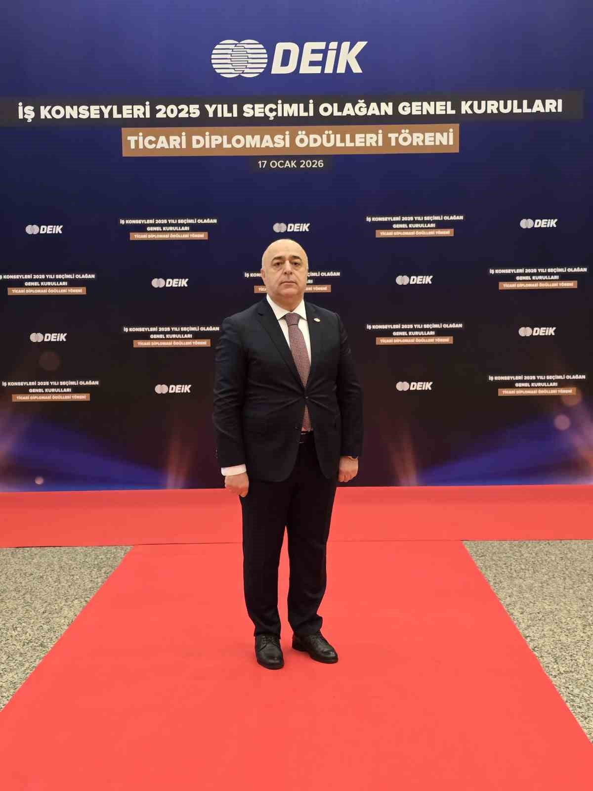 DEİK T&uuml;rkiye-G&uuml;rcistan İş Konseyi Başkanlığına Osman &Ccedil;alışkan yeniden se&ccedil;ildi
