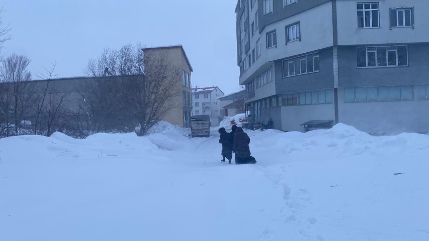 Bing&ouml;l Karlıova&rsquo;da tipi ve fırtına hayatı fel&ccedil; etti: Esnaf kepenk kapattı