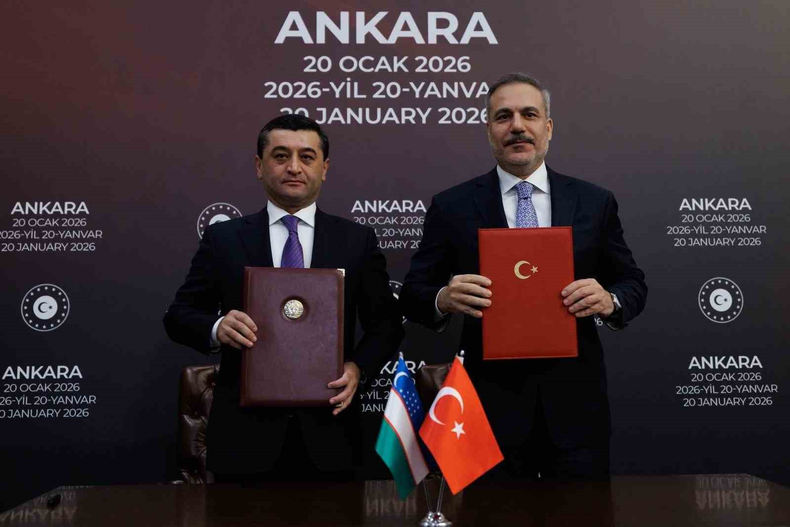 T&uuml;rkiye ile &Ouml;zbekistan arasında 2026-2027 İşbirliği Programı imzalandı
