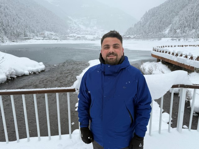 Uzung&ouml;l&rsquo;de kar kalınlığı 1 metreyi aştı