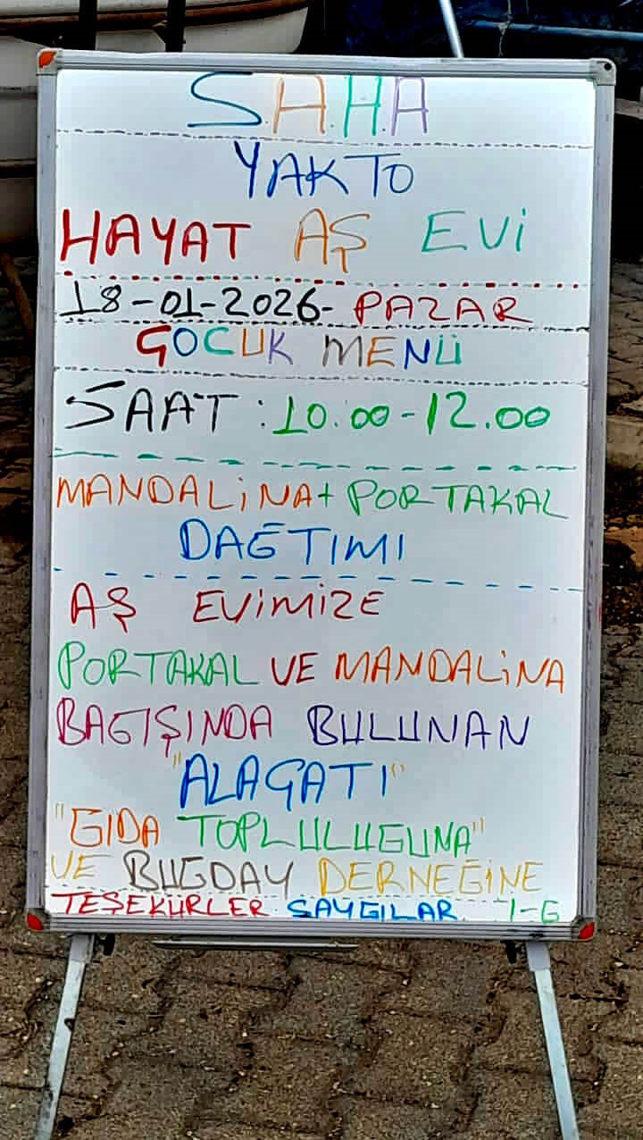 Ala&ccedil;atı&rsquo;dan Hatay&rsquo;a dayanışma k&ouml;pr&uuml;s&uuml;
