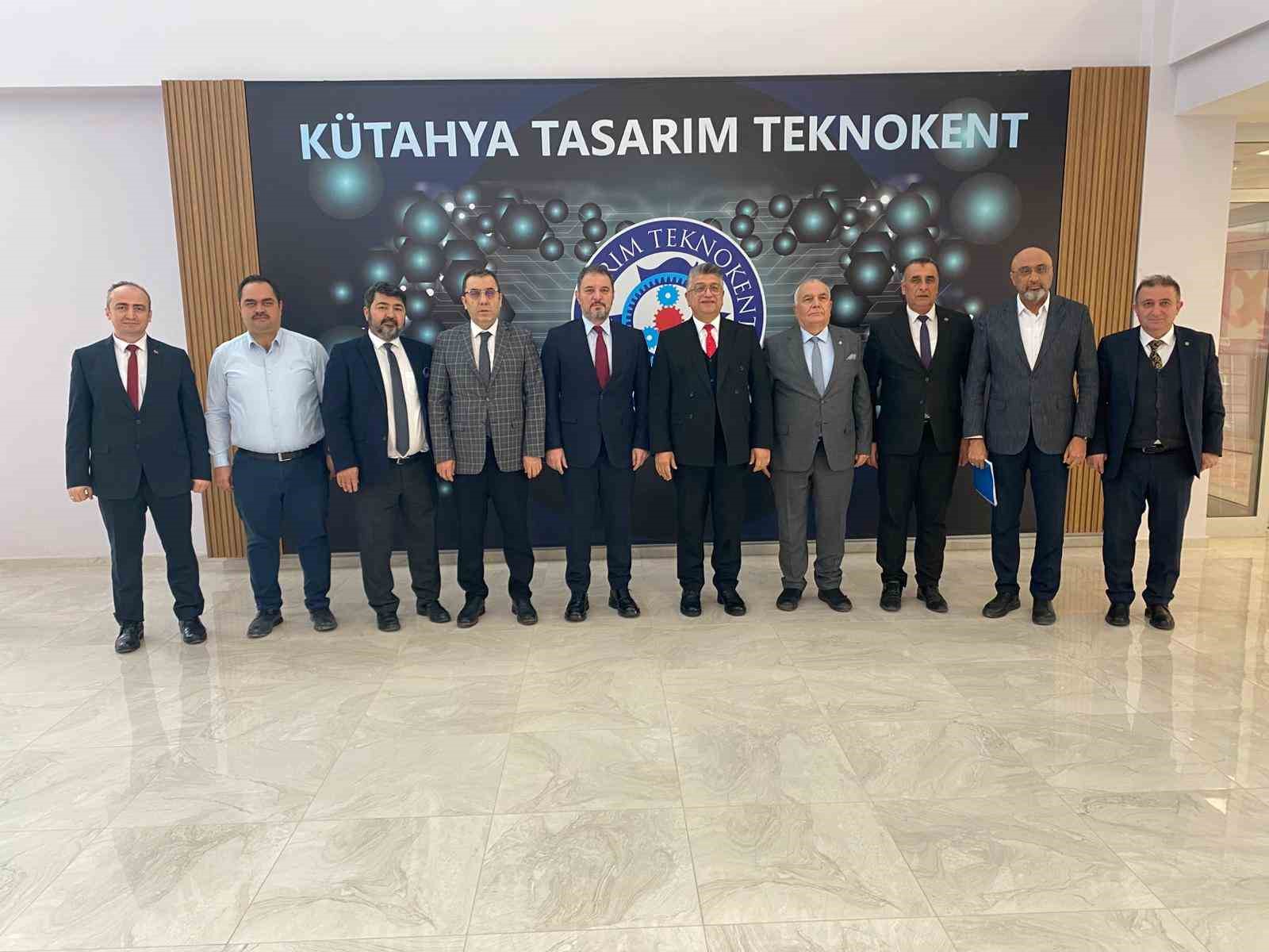 K&uuml;tahya Tasarım Teknokent Olağan Y&ouml;netim Kurulu Toplantısı yapıldı
