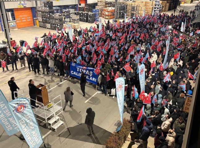 Metal iş&ccedil;ileri kazandı, TOFAŞ&rsquo;ta b&uuml;y&uuml;k kutlama