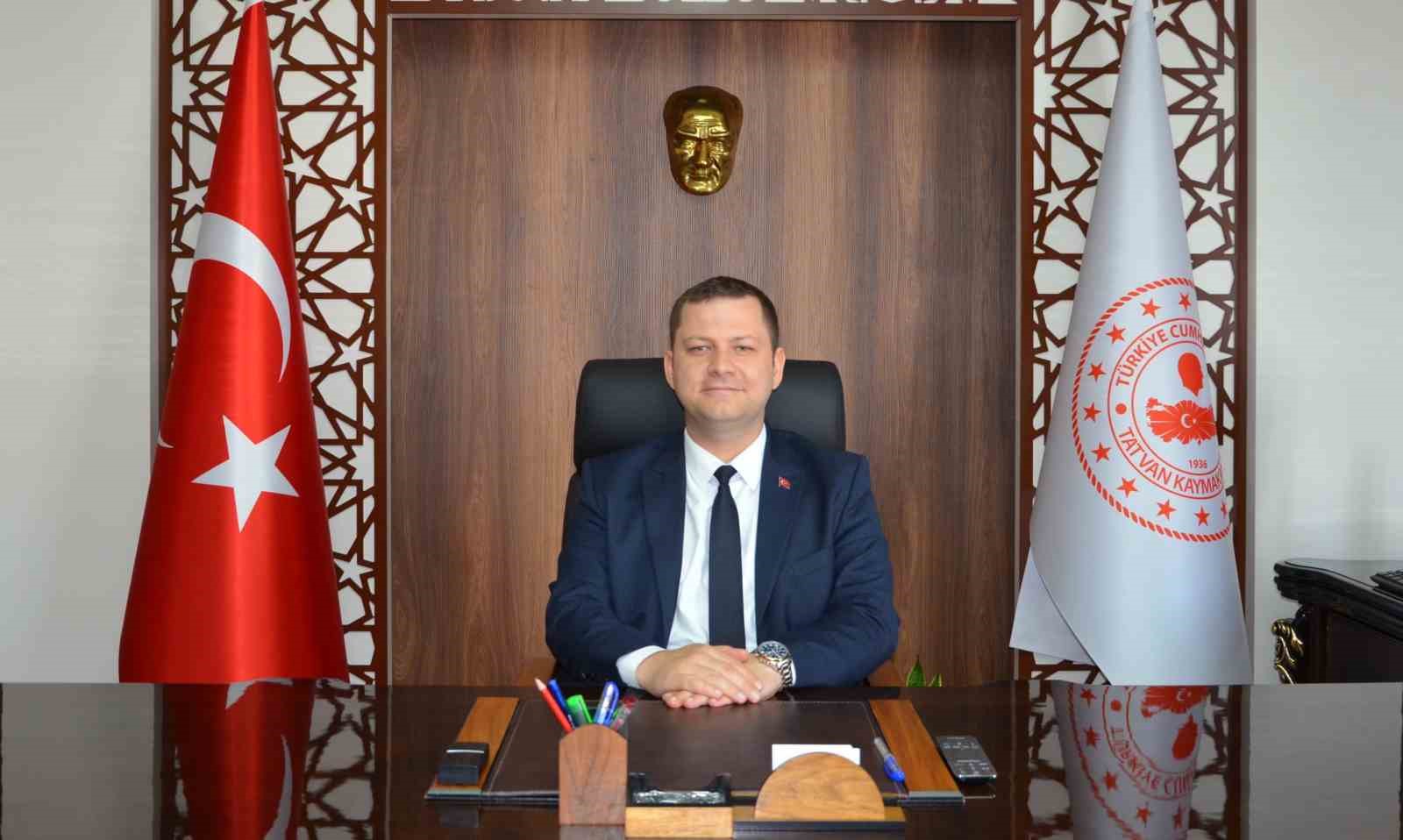 Kaymakam Demirer: "Tatvan&rsquo;da g&uuml;venlik ve asayiş hizmetleri kararlılıkla s&uuml;rd&uuml;r&uuml;l&uuml;yor"
