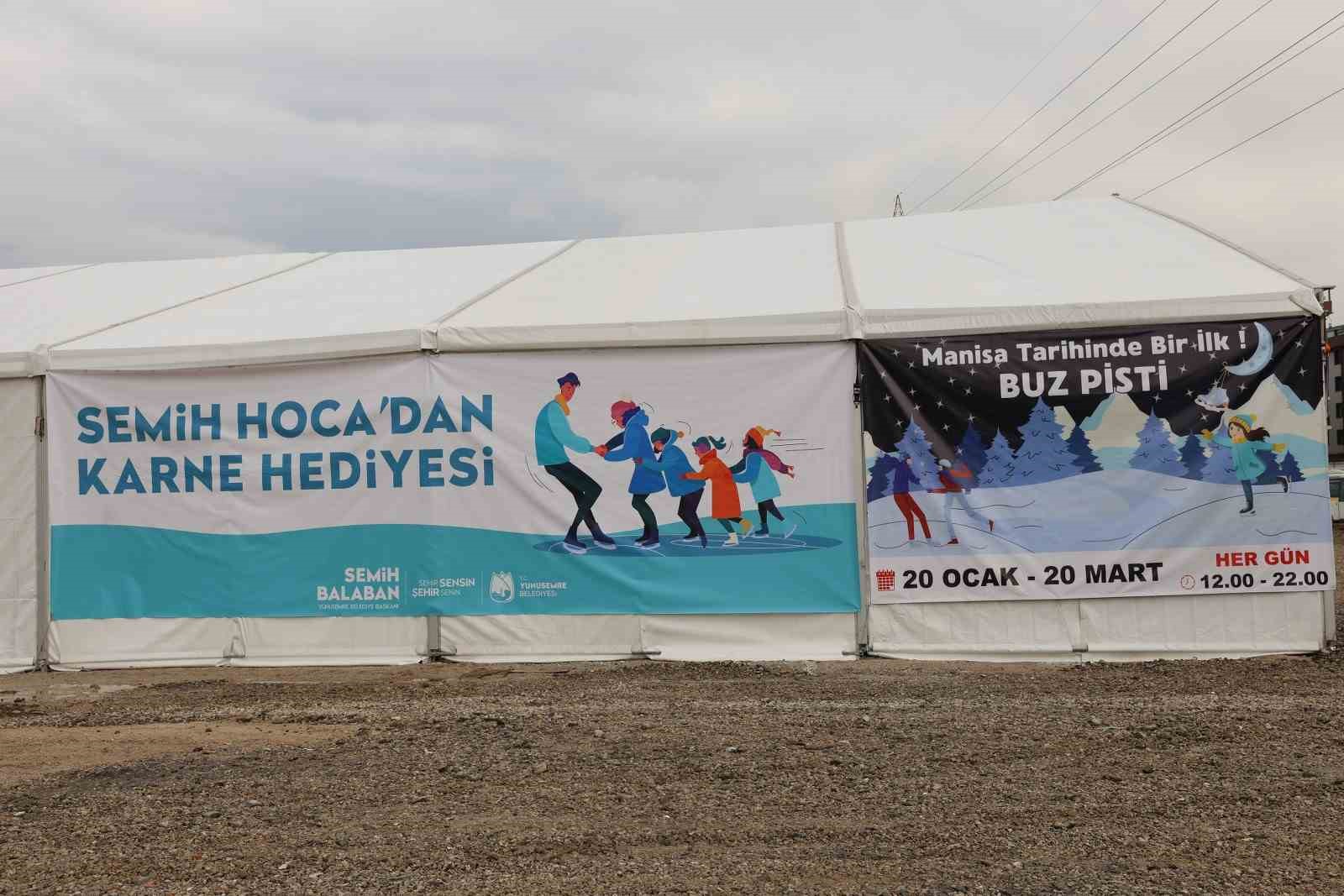 Başkan Balaban&rsquo;dan karne hediyesi
