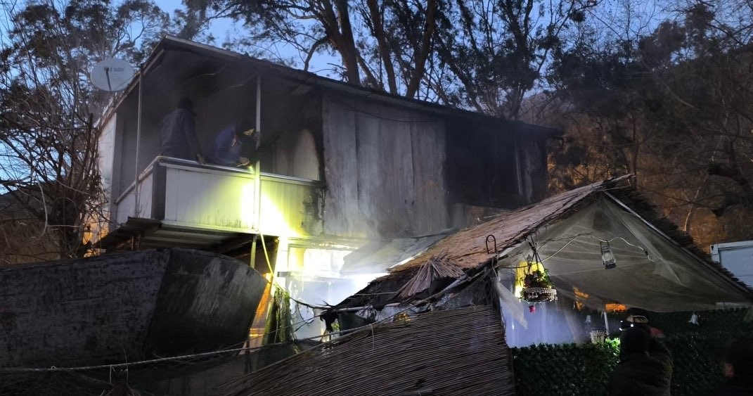 Samandağ&rsquo;da konteyner yangını
