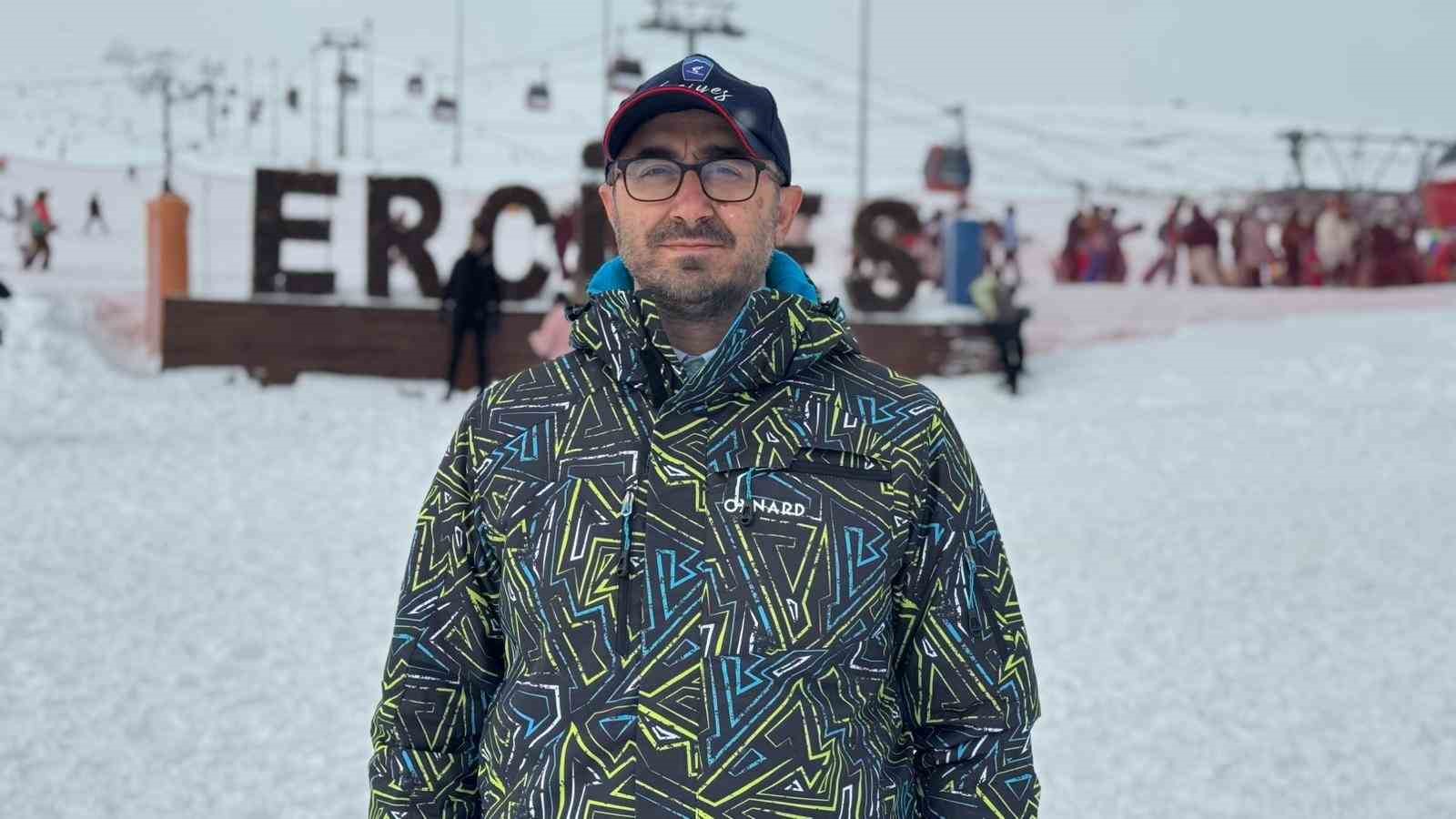 Erciyes&rsquo;e ziyaret&ccedil;i akını
