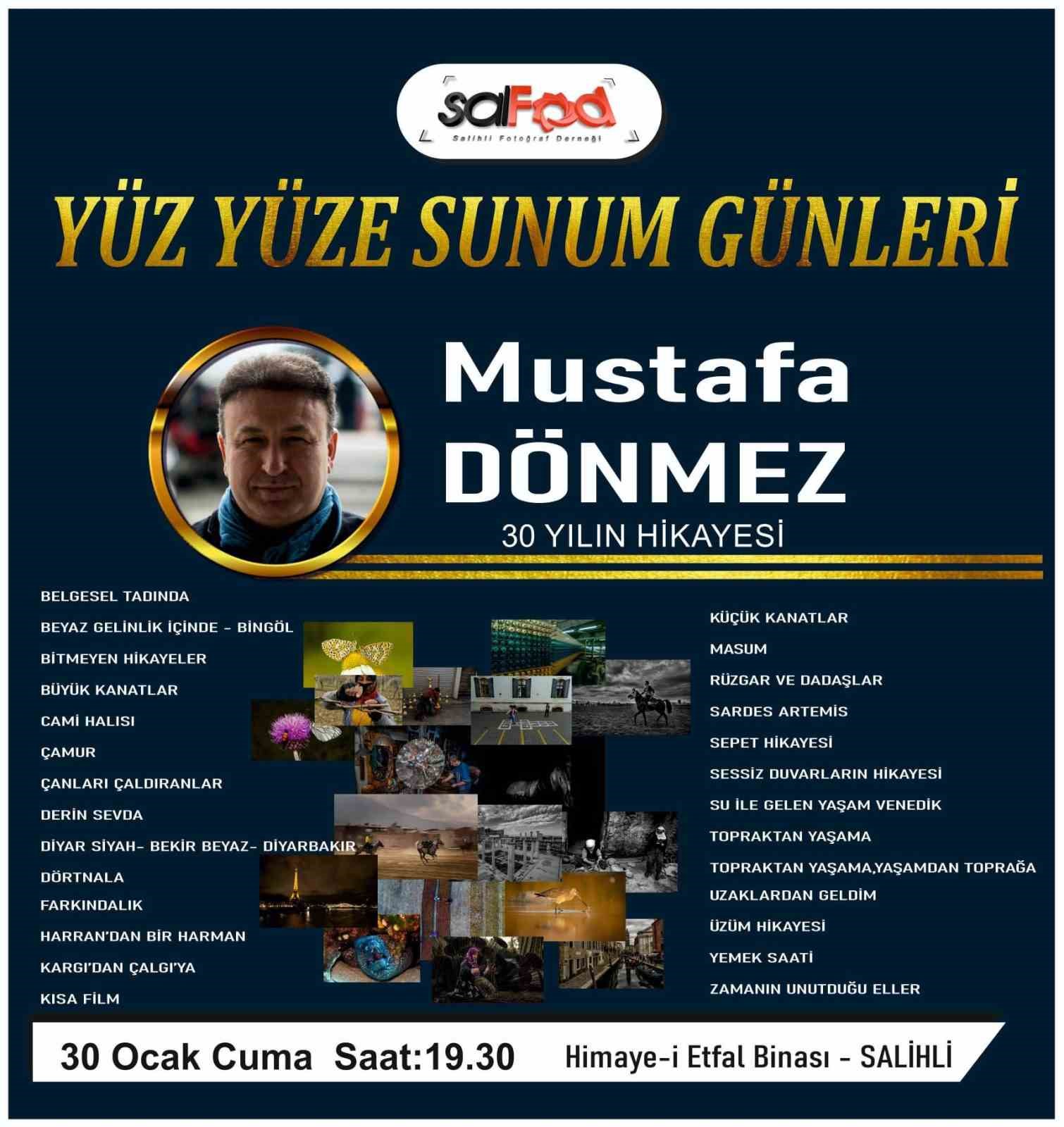 Salihli&rsquo;de fotoğraf sanat&ccedil;ıları buluşuyor
