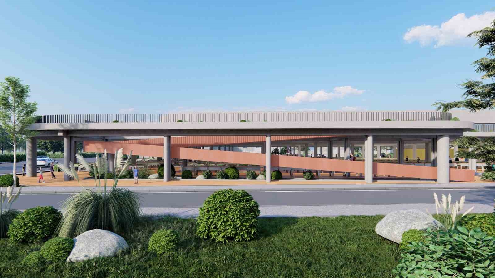 Yıldırım&rsquo;a yeni pazar yeri ve gen&ccedil;lik merkezi
