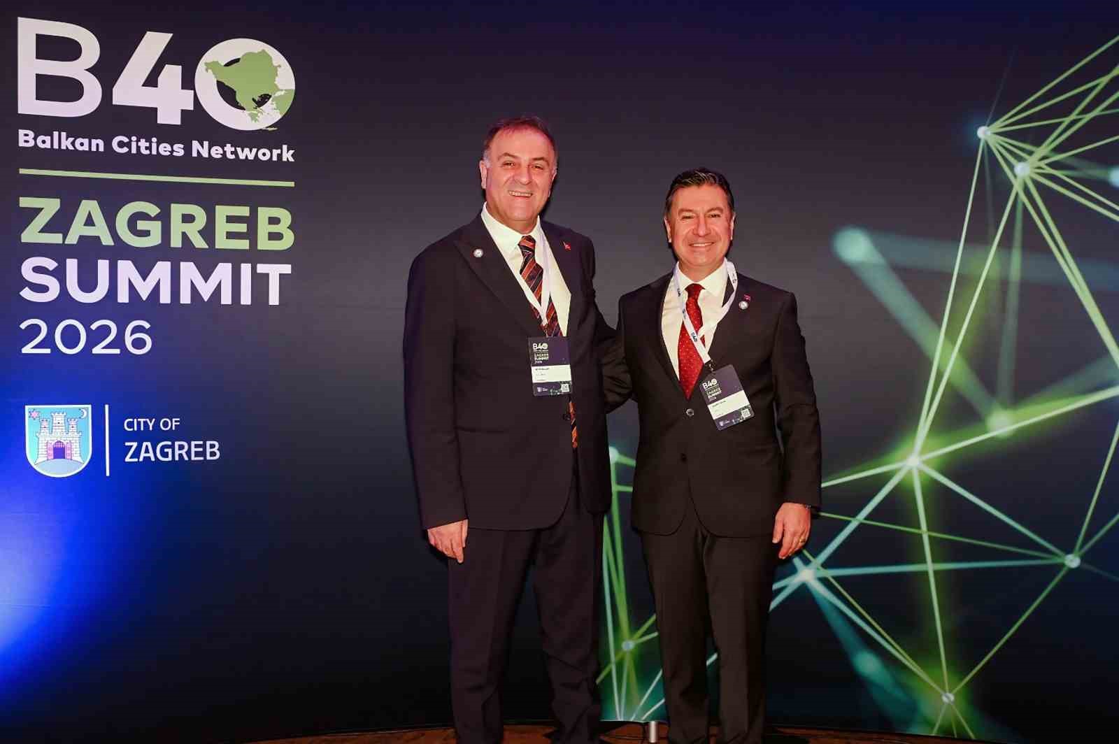 Başkan Aras B40 Zirvesinde kültür, turizm ve yerel demokrasiyi anlattı