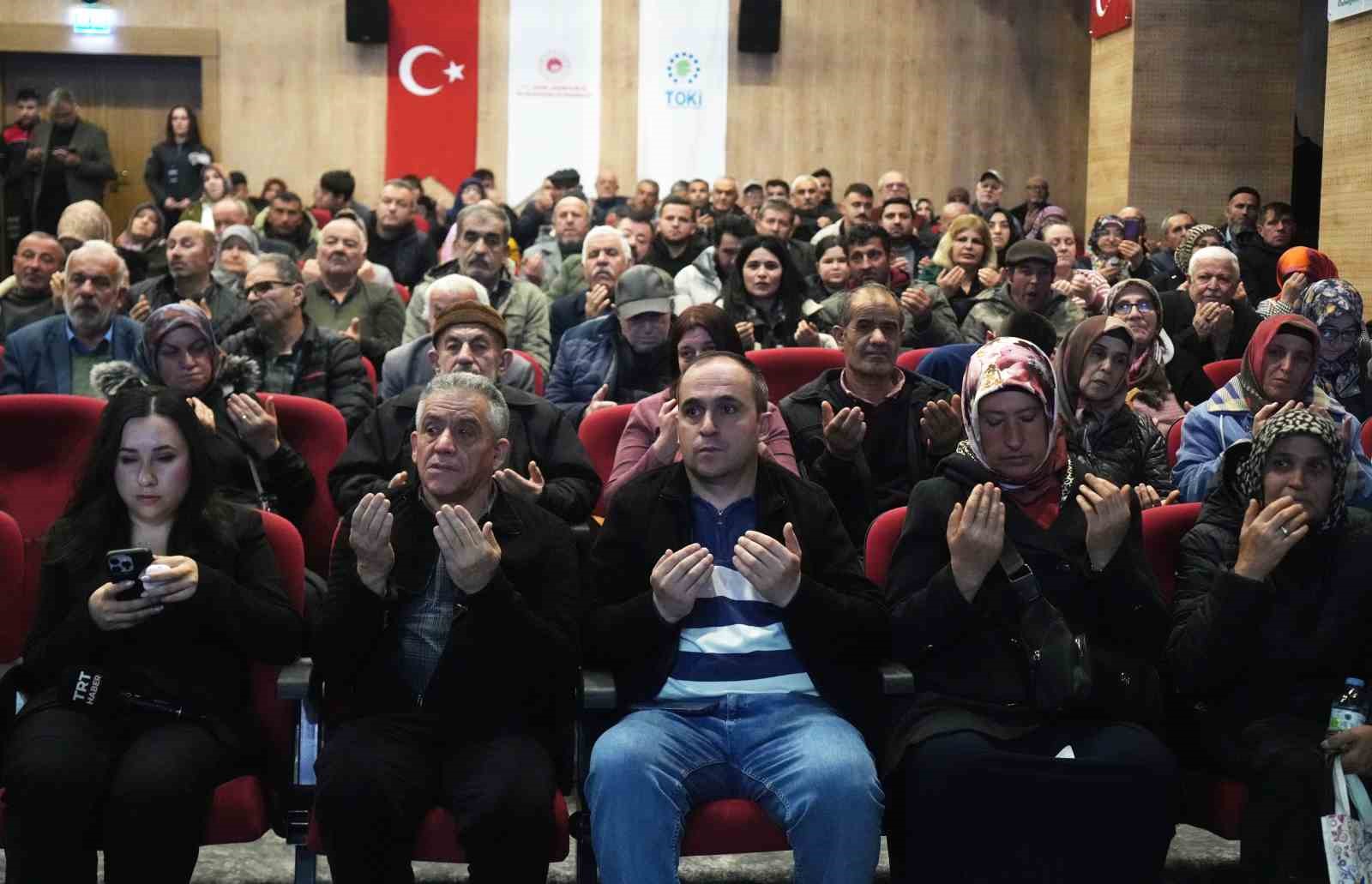 Niğde&rsquo;de 2 bin 604 sosyal konutun hak sahipleri kura ile belirlendi
