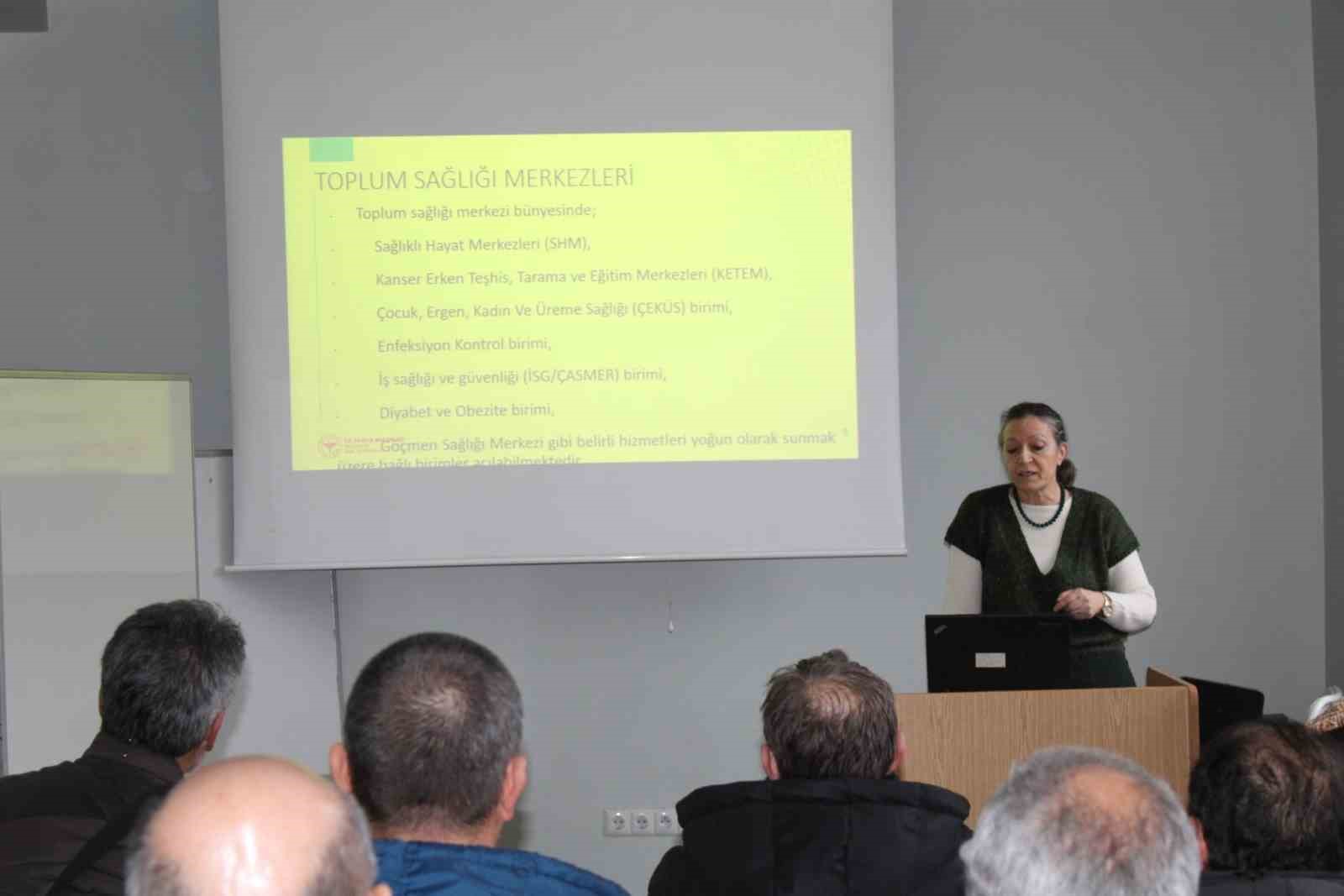 Y&uuml;k&uuml;ml&uuml;lere &rsquo;Her Yaşta Sağlık Eğitimi&rsquo; verildi
