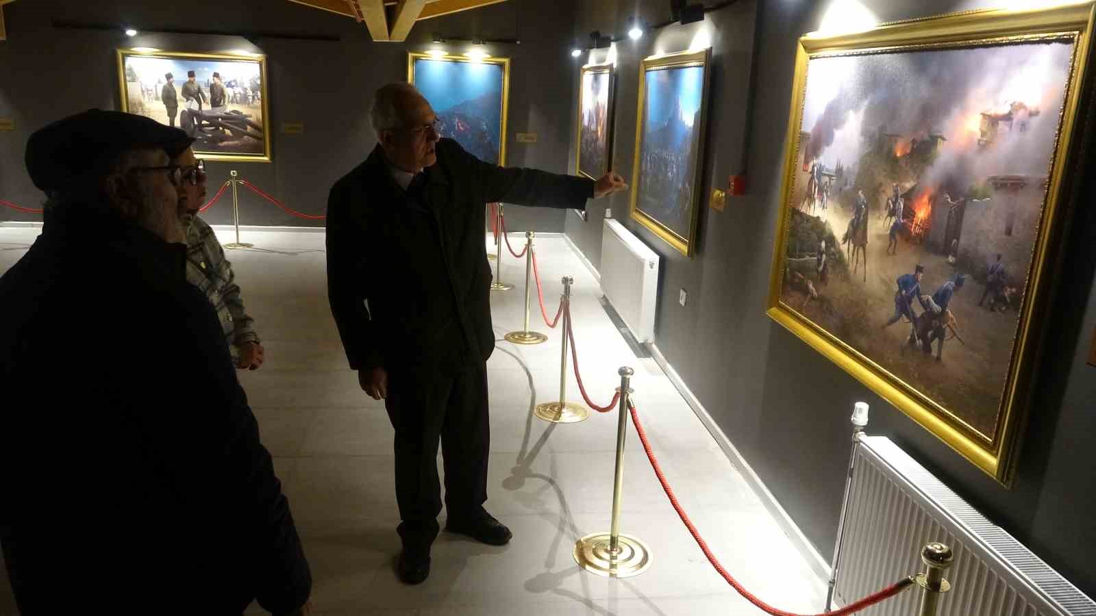 Dumlupınar Diorama M&uuml;zesi yoğun ilgi g&ouml;r&uuml;yor
