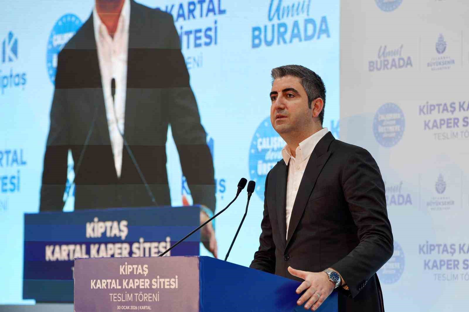 Kartallılar KİPTAŞ Kaper Sitesi&rsquo;nde yeni evlerine kavuştu
