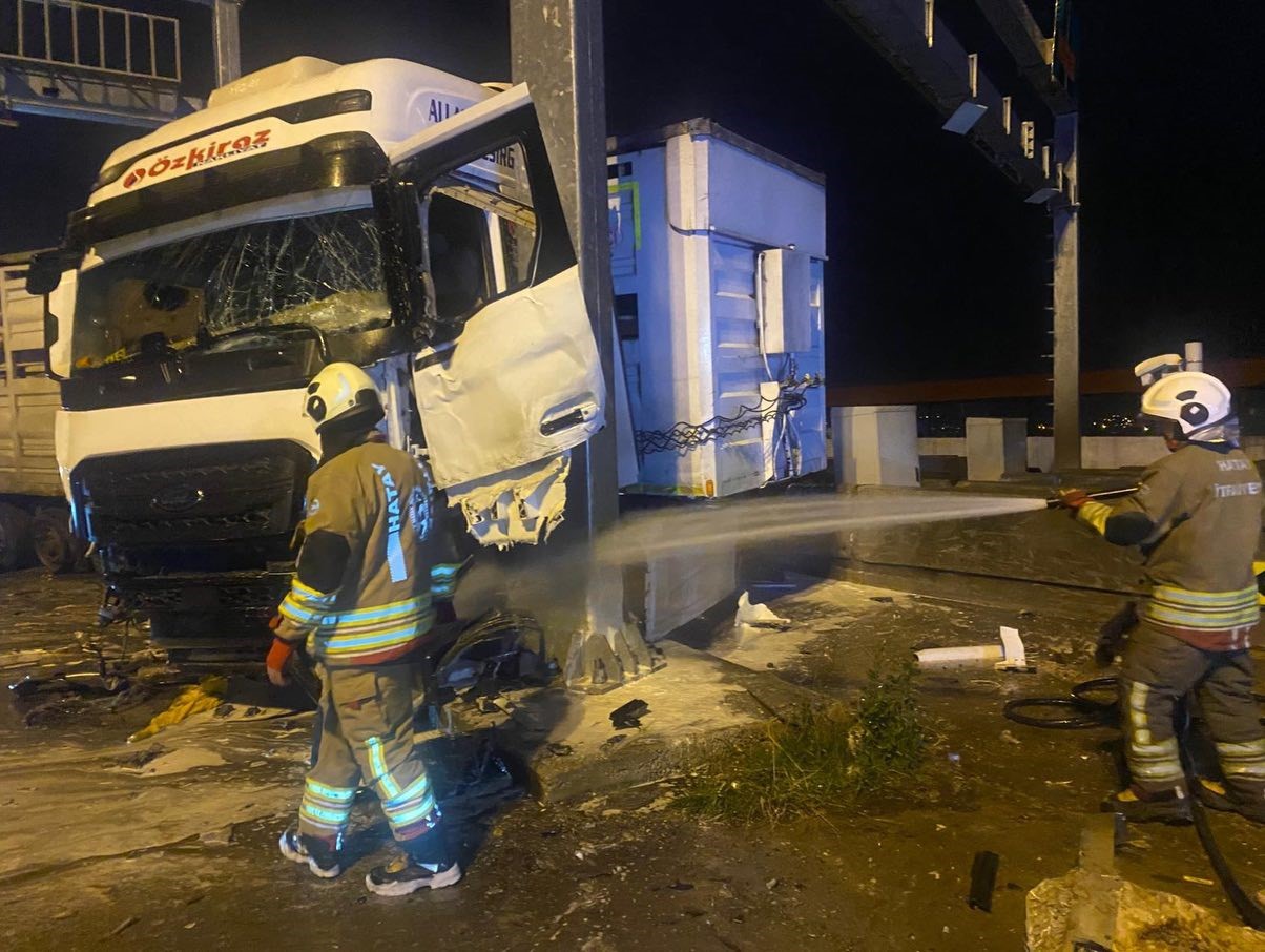Hatay&rsquo;da trafik kazası: 1 yaralı
