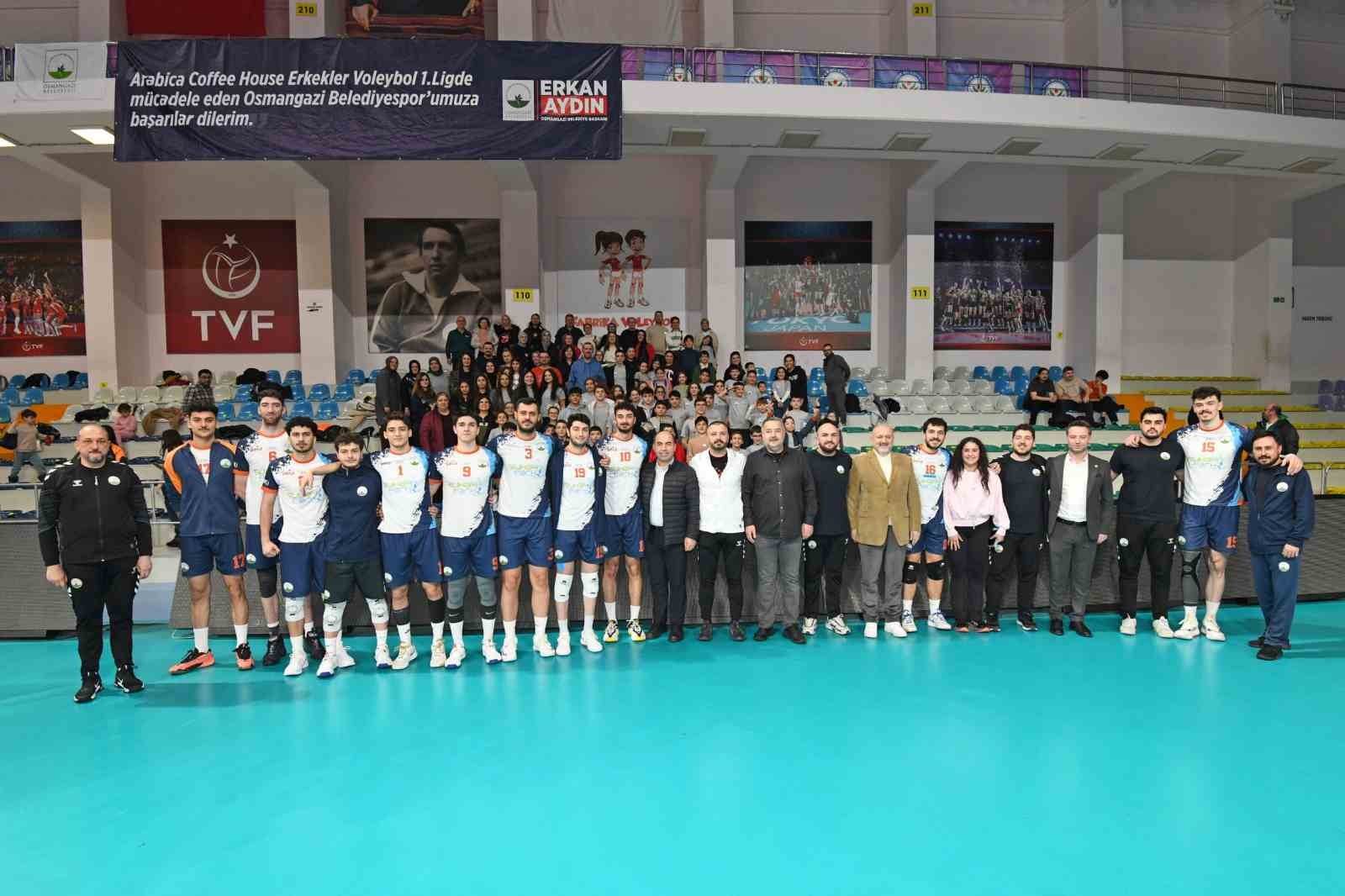 Osmangazi Belediyespor&rsquo;dan rahat galibiyet
