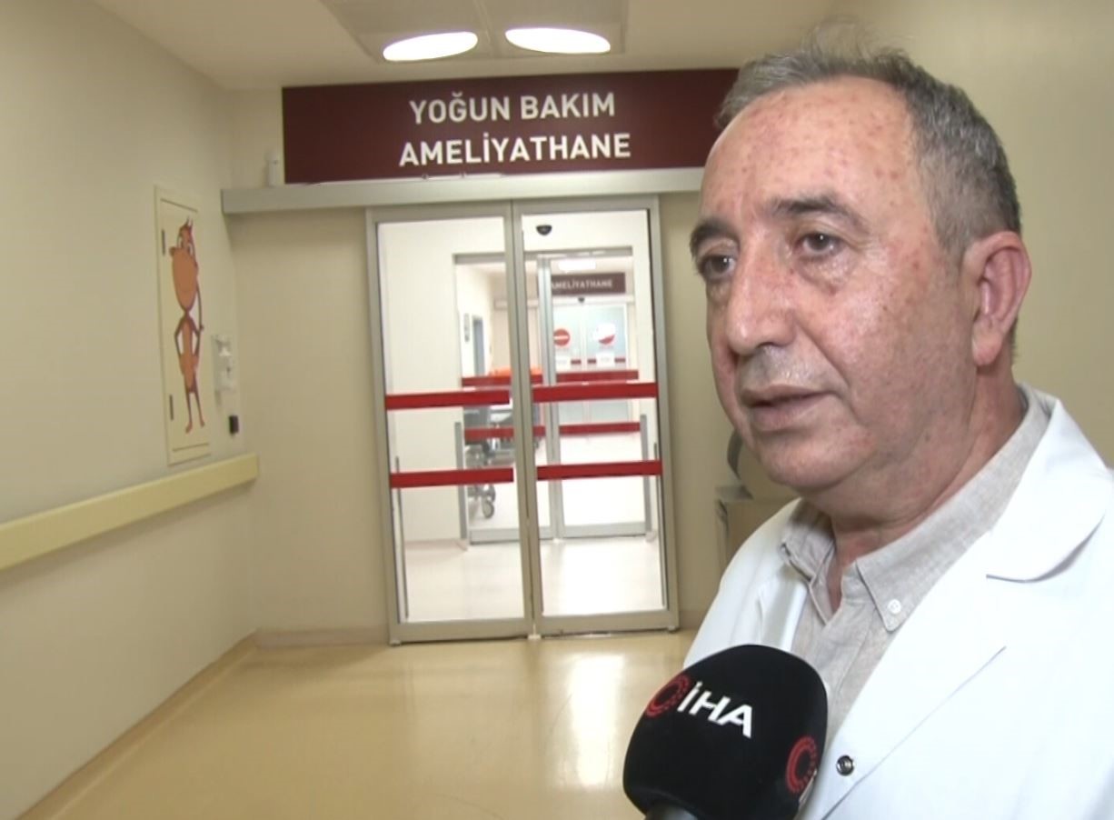 Üzerine kaynar su dökülen bebeğin vücudunun yüzde 27’si yandı