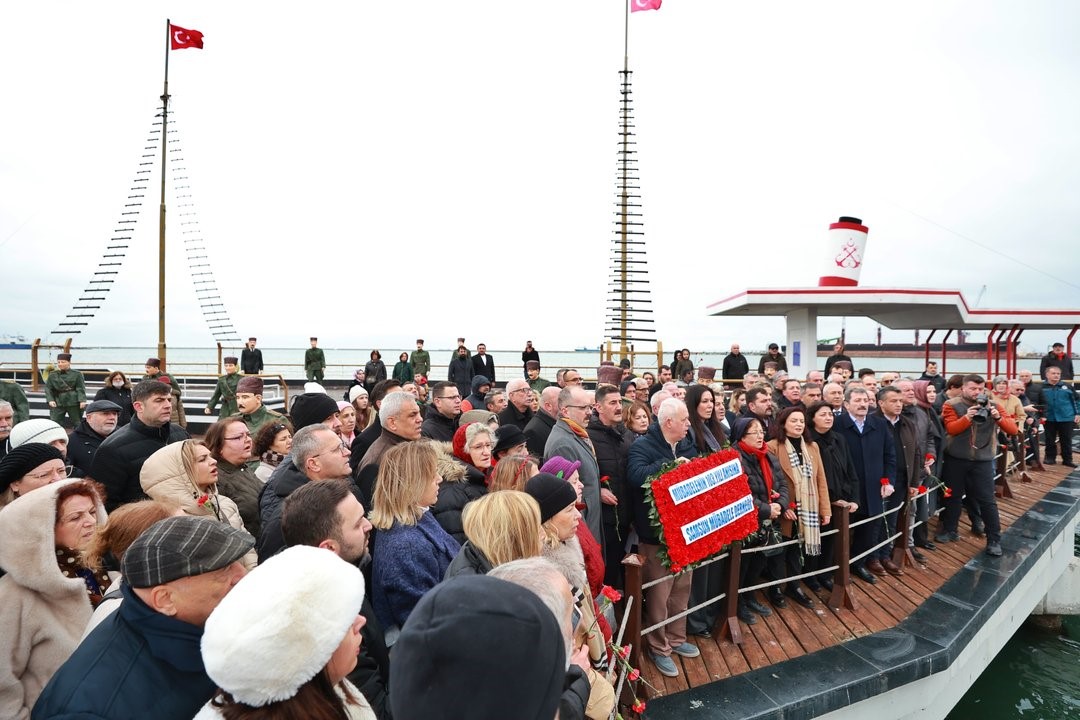 Samsun&rsquo;da m&uuml;badelenin 103. yılı anıldı
