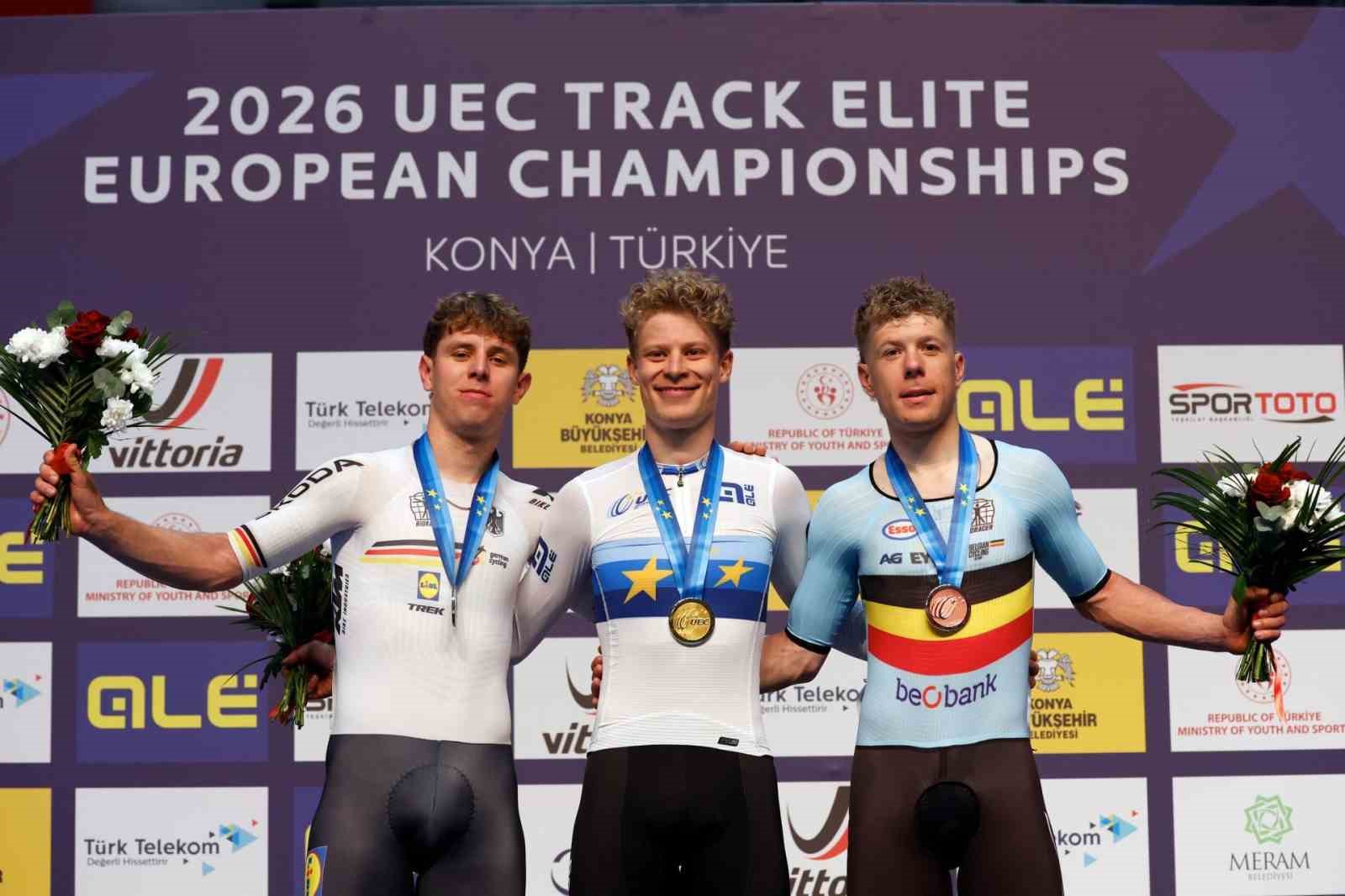 UEC 2026 Avrupa Pist Bisikleti Şampiyonası&rsquo;nın ilk g&uuml;n&uuml; sona erdi
