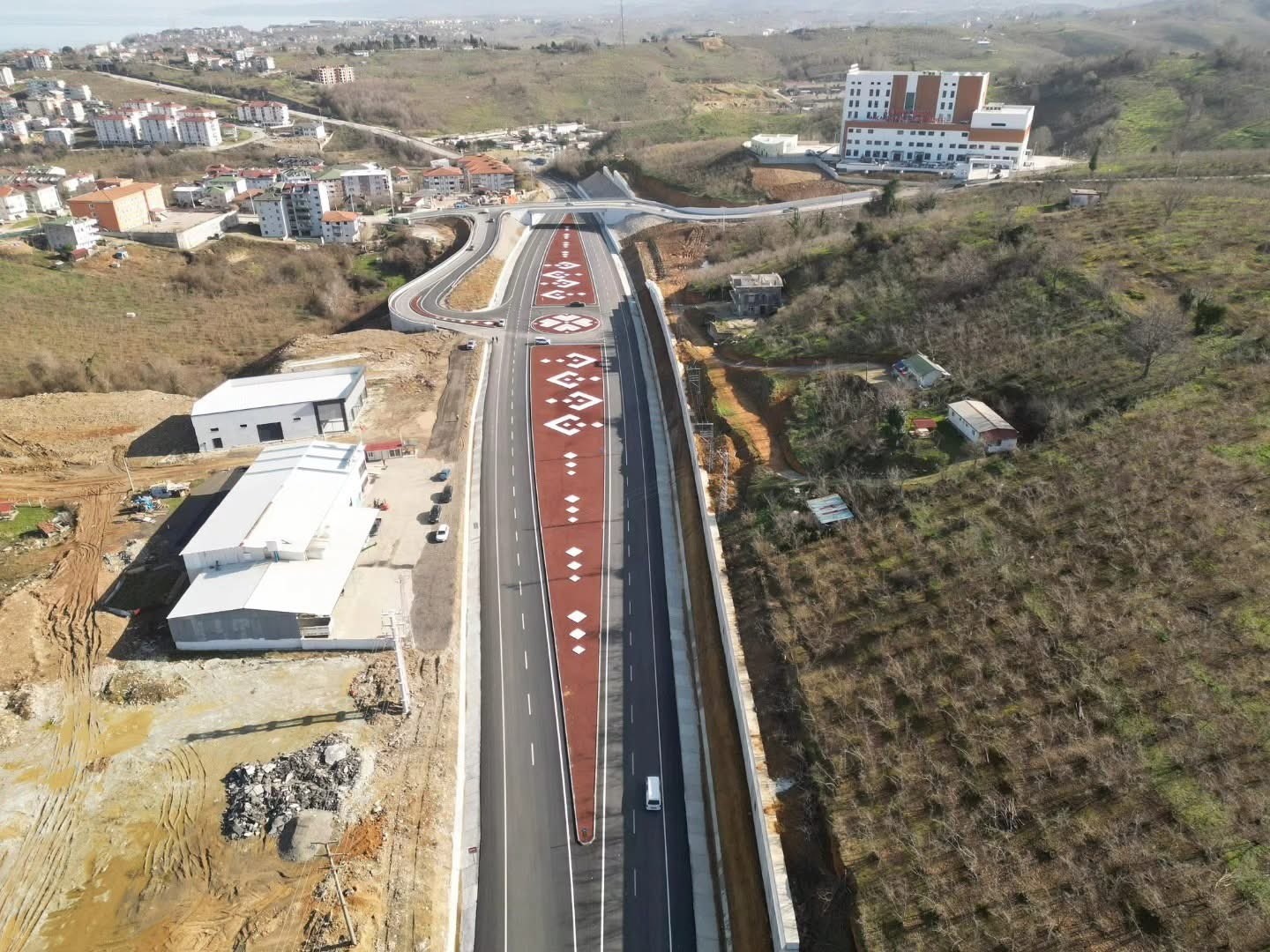 Yapımı tamamlanan alanlarda inceleme
