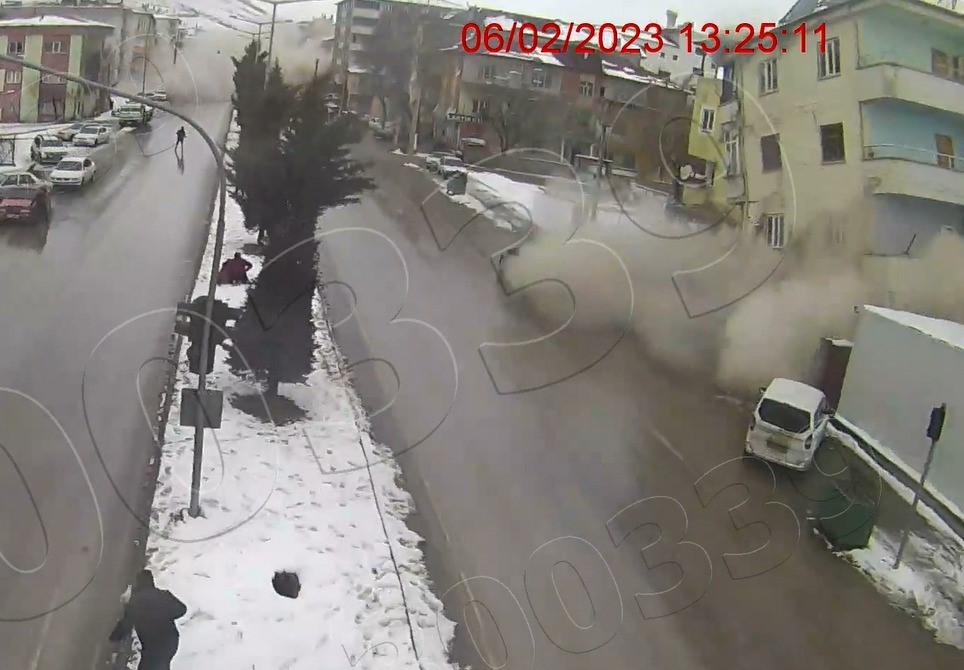 Kahramanmaraş depreminin yeni g&ouml;r&uuml;nt&uuml;leri ortaya &ccedil;ıktı
