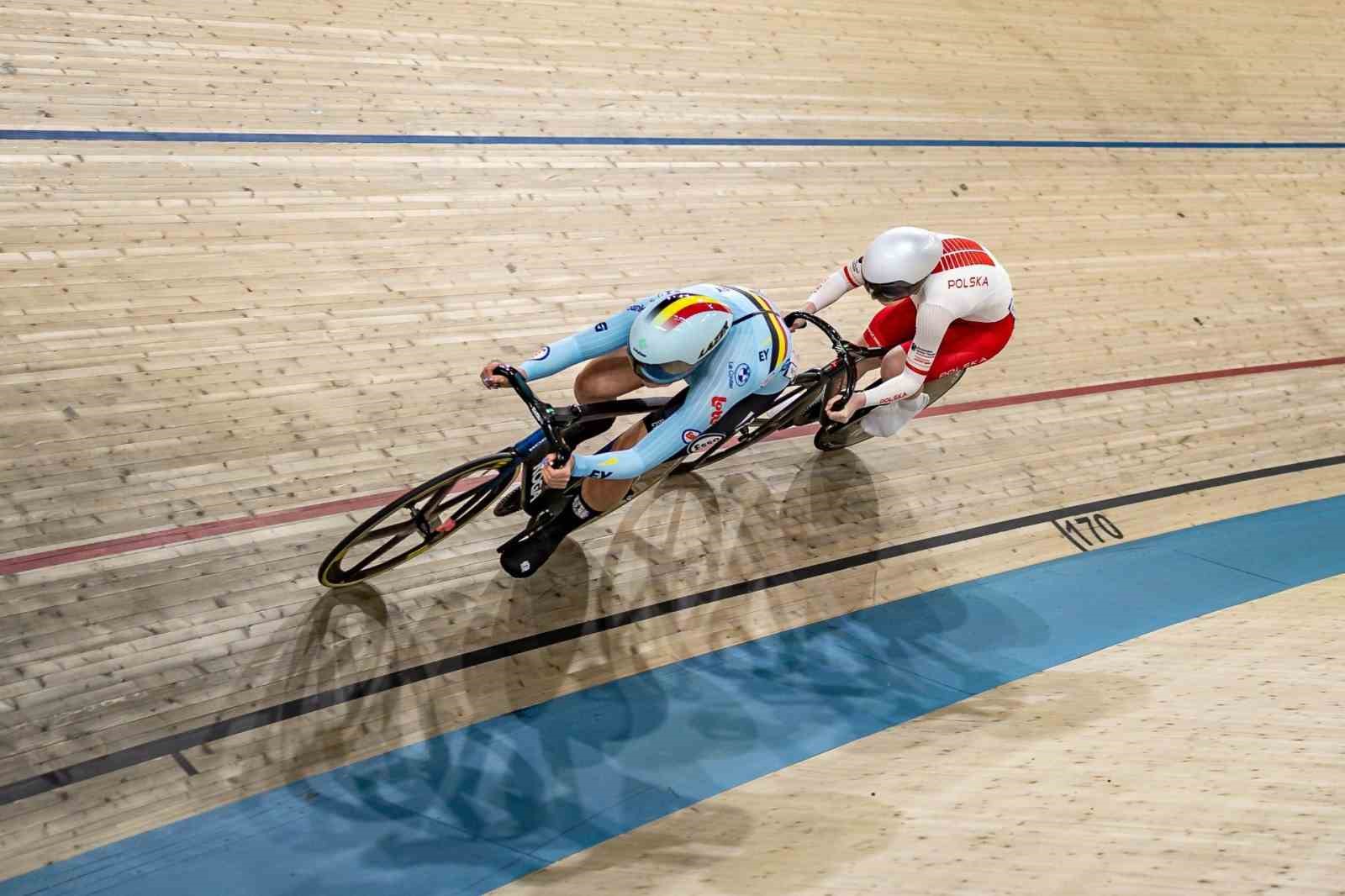 UEC 2026 Avrupa Pist Bisikleti Şampiyonası&rsquo;nda rekorla dolu ikinci g&uuml;n
