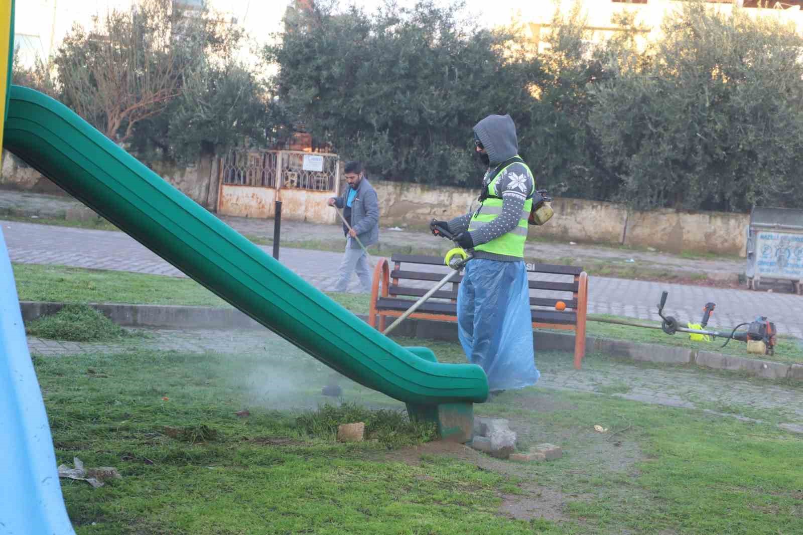 Nazilli Belediyesi temizlik &ccedil;alışmalarına hız verdi
