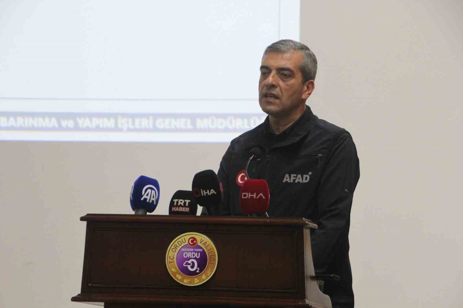 Ordu&rsquo;da 84 afet konutunun kura &ccedil;ekimi ger&ccedil;ekleştirildi
