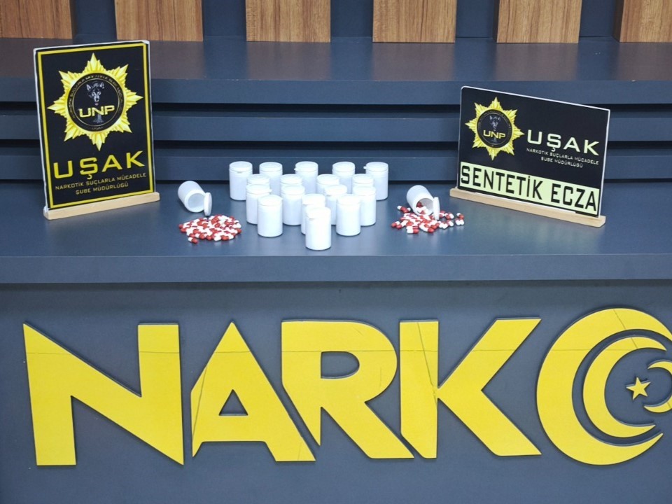 Uşak’ta uyuşturucu operasyonlarında 3 kişi tutuklandı