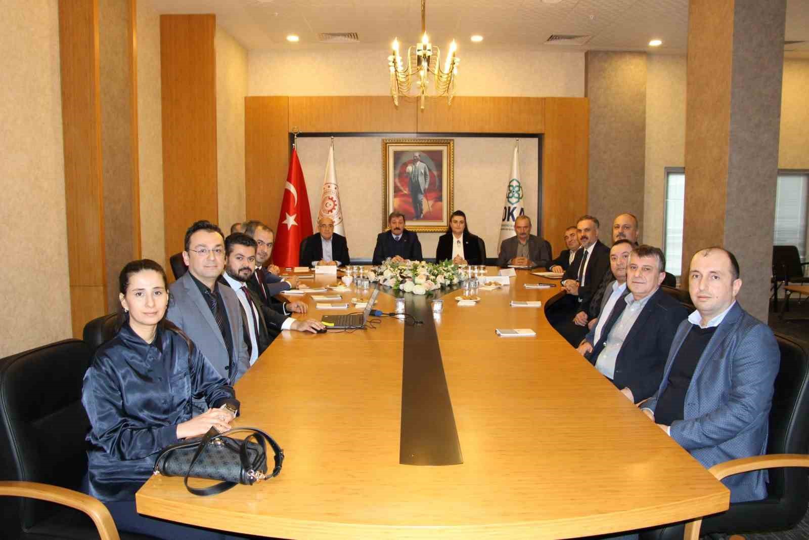 Samsun Merkez OSB&rsquo;de kritik toplantı: G&uuml;ndem Samsun-Mersin Sanayi Koridoru
