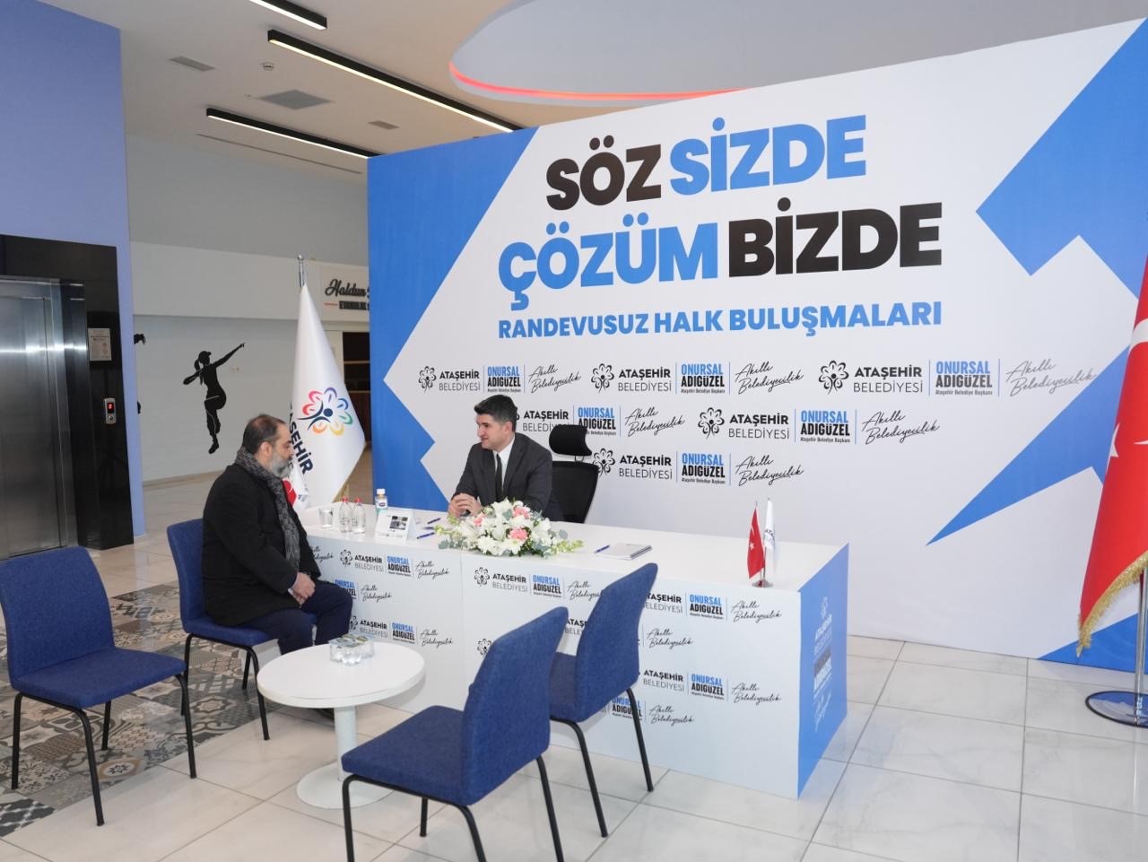 Ataşehir&rsquo;de halk buluşmalarının altıncısı d&uuml;zenlendi
