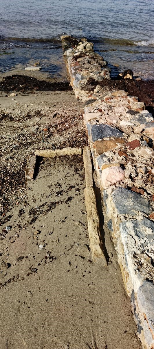 Yağışlar sonrası Kuşadası&rsquo;nda tarih g&uuml;n y&uuml;z&uuml;ne &ccedil;ıktı
