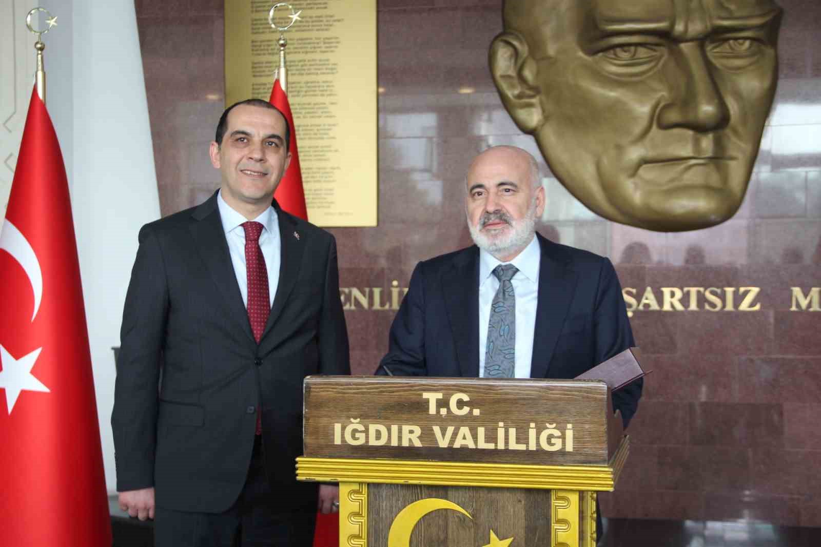 İ&ccedil;işleri Bakan Yardımcısı Mehmet Sağlam Iğdır&rsquo;da G&uuml;venlik Verilerini A&ccedil;ıkladı
