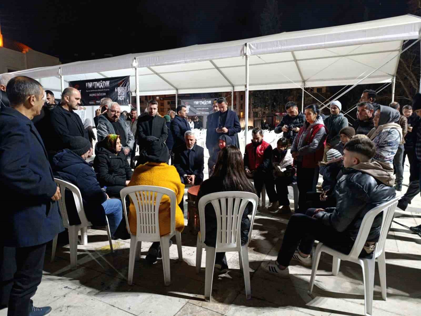 Kahramanmaraş&rsquo;ta 6 Şubat depremlerinde hayatını kaybedenler dualarla anıldı
