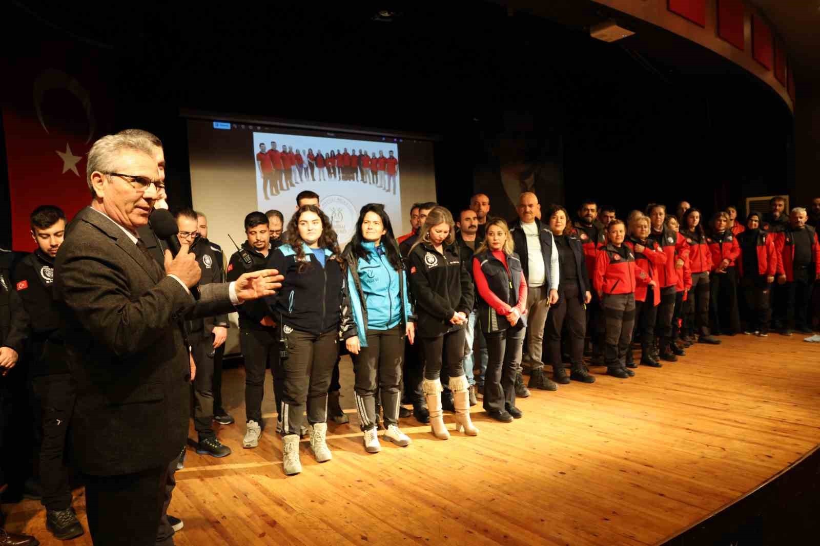 Nazilli&rsquo;de &rsquo;6 Şubat Depremleri&rsquo;nin yıl d&ouml;n&uuml;m&uuml;nde anlamlı eğitim
