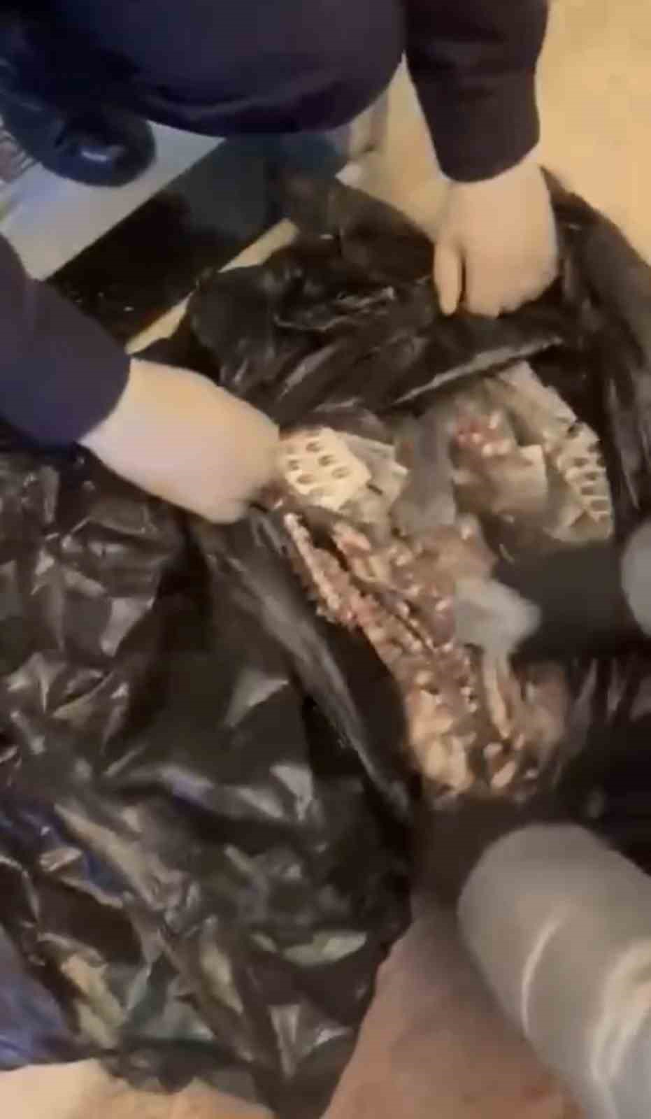 Banyoda tavan arasına gizlenen 7 bin uyuşturucu hap ele ge&ccedil;ti
