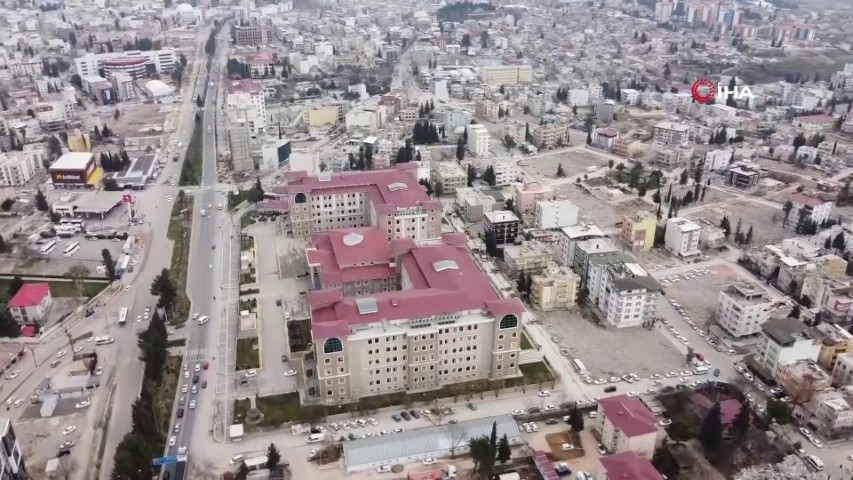 Adıyaman&rsquo;da yıkımın boyutu havadan g&ouml;r&uuml;nt&uuml;lendi