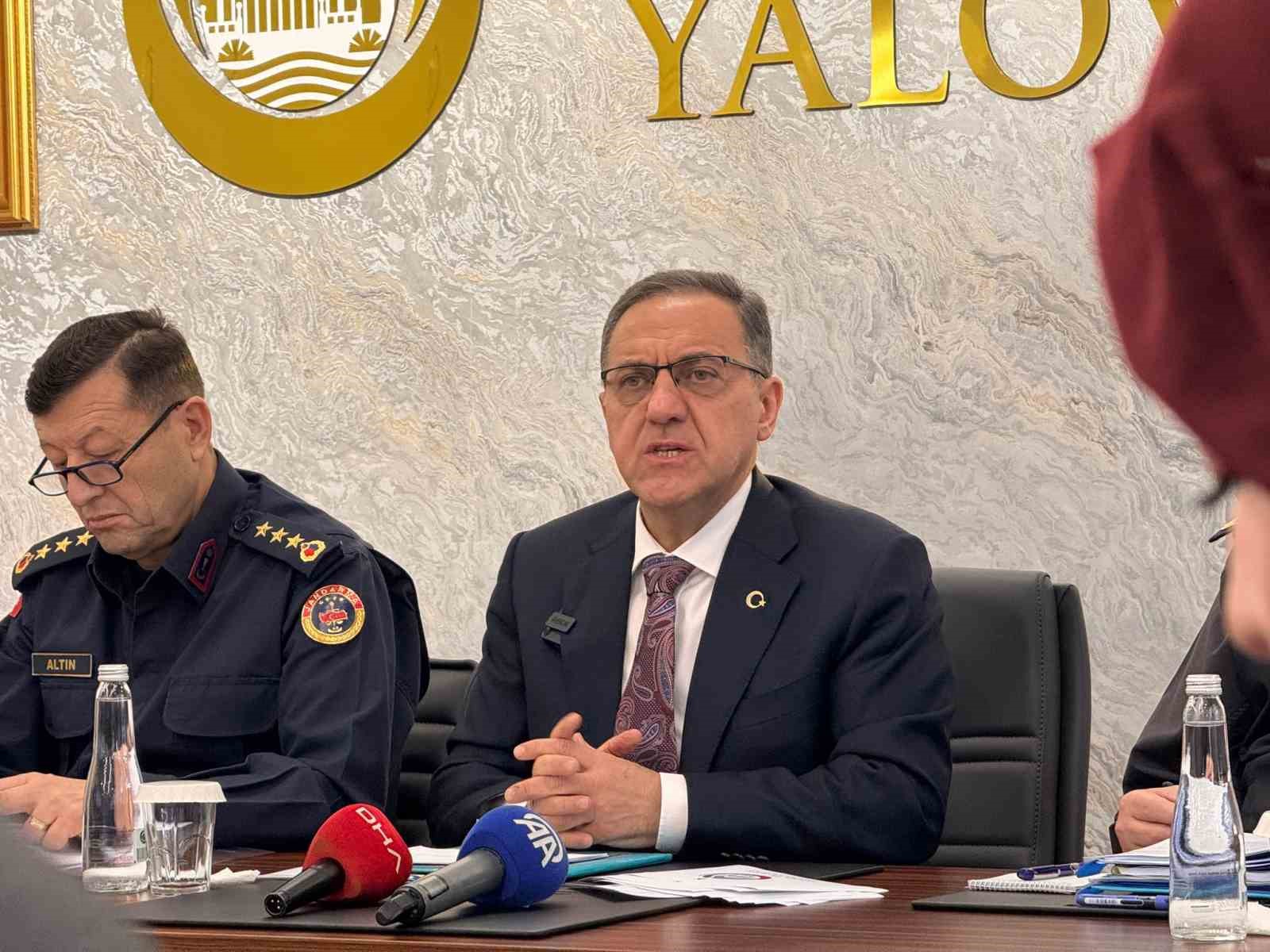 Vali Usta, 2025 yıllı asayiş verilerini paylaştı

