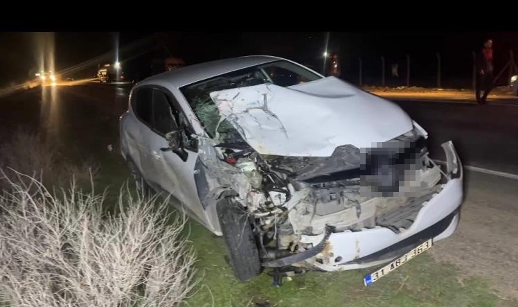 Ceylanpınar&rsquo;da otomobil, at arabasına &ccedil;arptı: 2 yaralı
