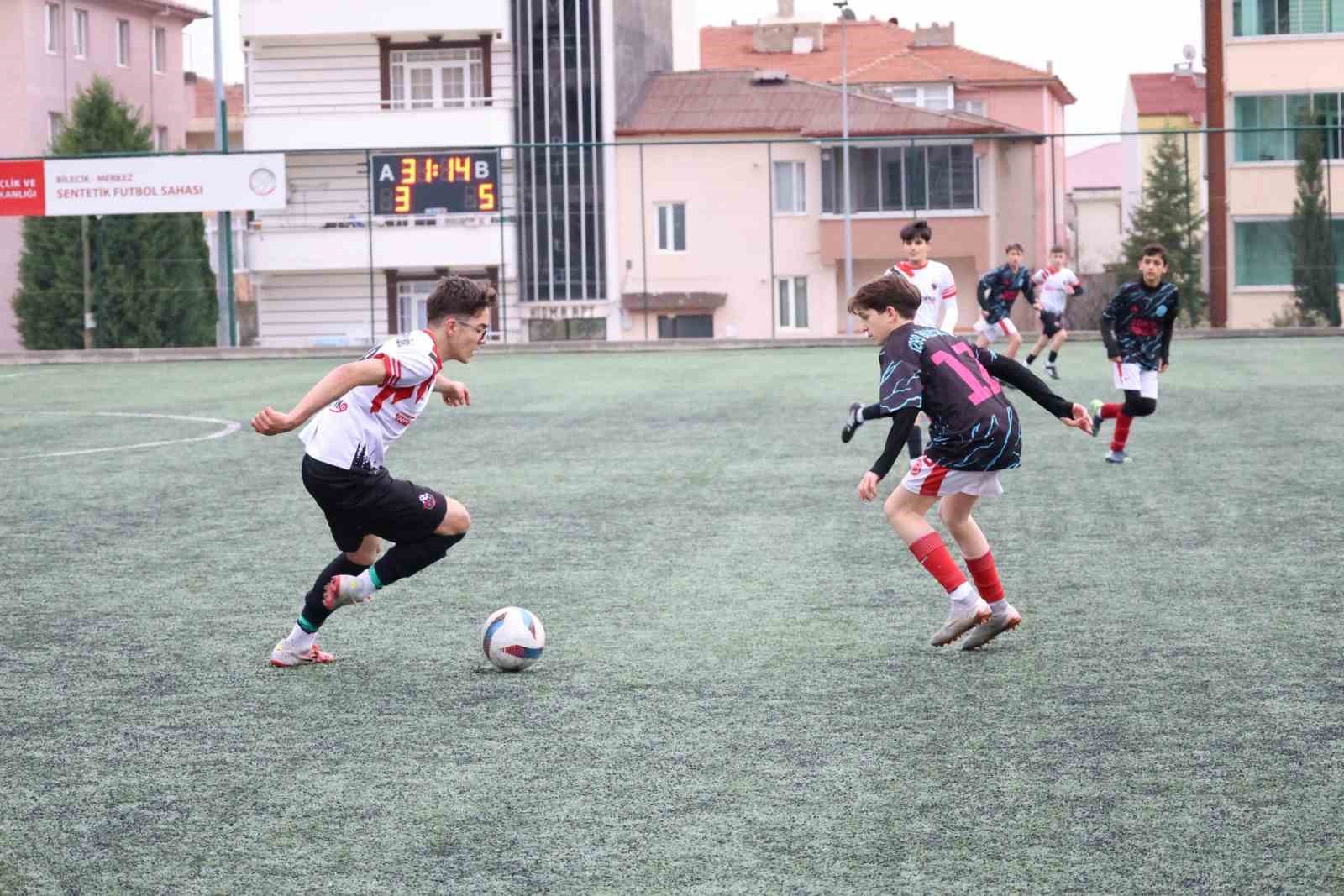 U14 Gen&ccedil;ler Ligi futbol m&uuml;sabakaları tamamlandı
