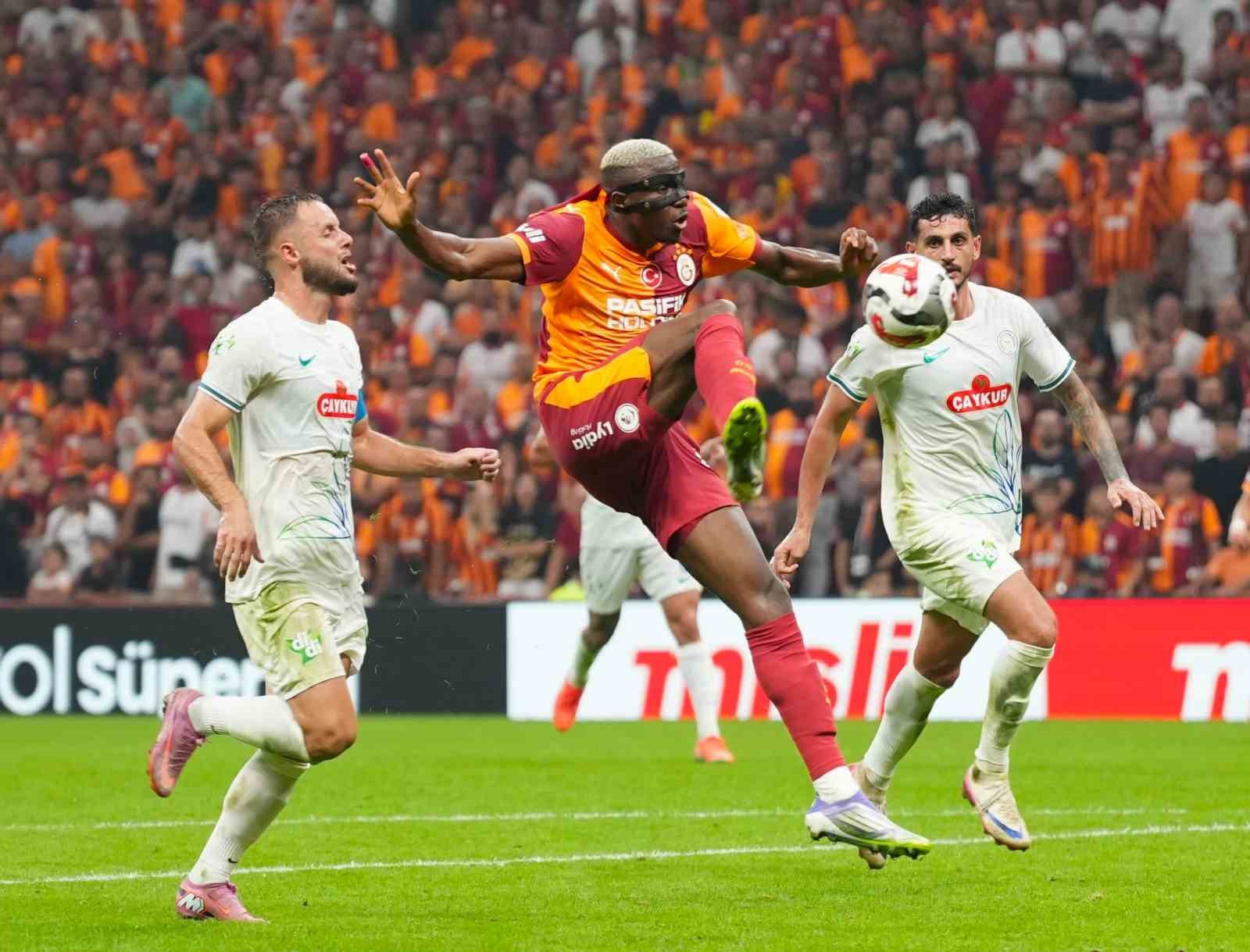 Galatasaray, &Ccedil;aykur Rizespor deplasmanında
