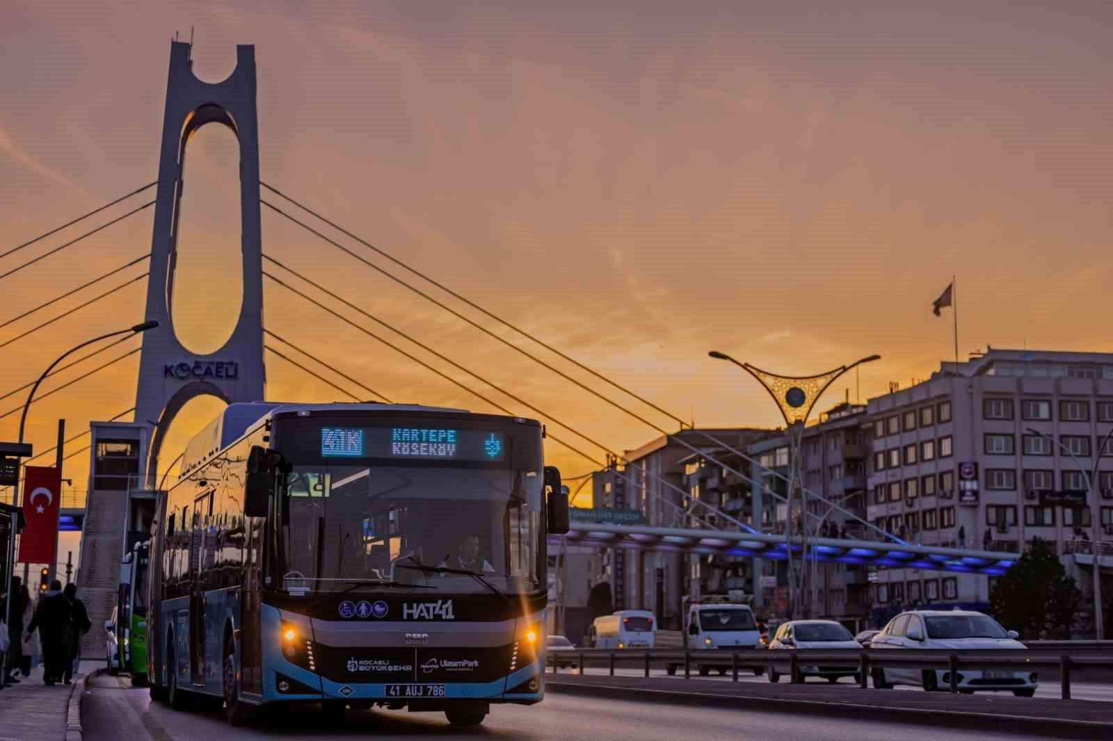 Kocaeli&rsquo;de 4 yeni hatla 24 saat ulaşım d&ouml;nemi başlıyor
