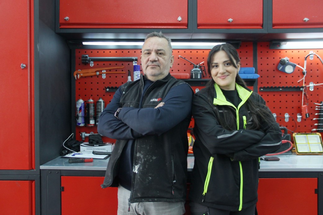 Sanayinin &rsquo;Meryem Usta&rsquo;sı hayaline kavuştu, artık işinin patronu