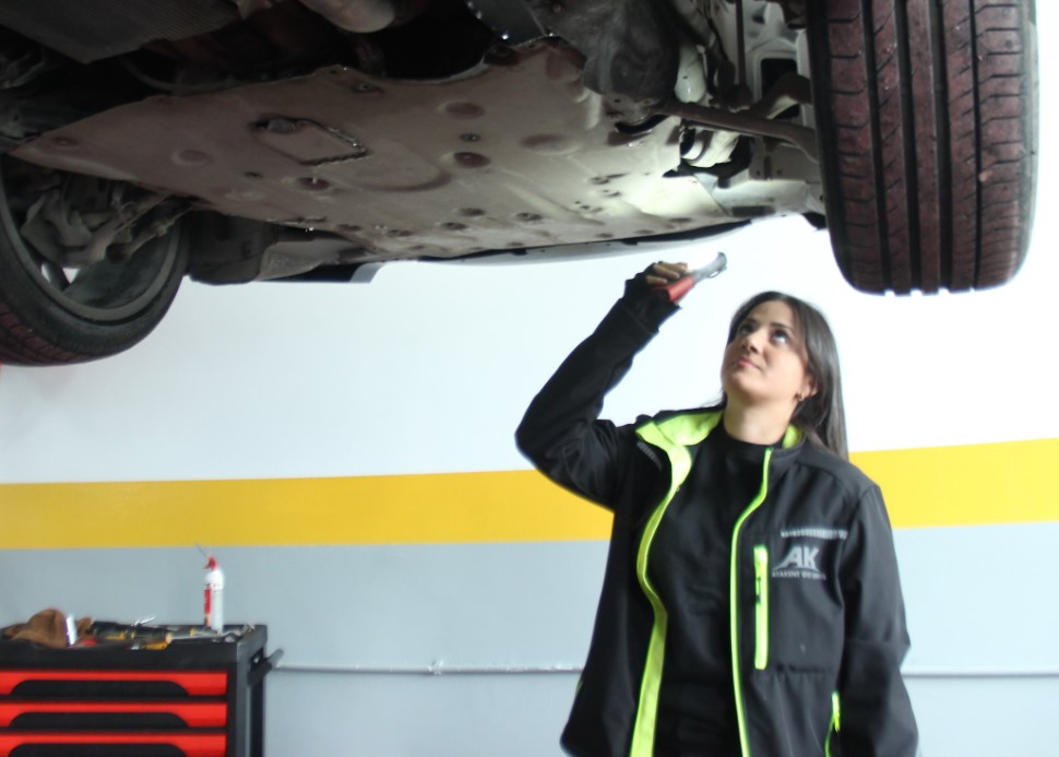 Sanayinin &rsquo;Meryem Usta&rsquo;sı hayaline kavuştu, artık işinin patronu