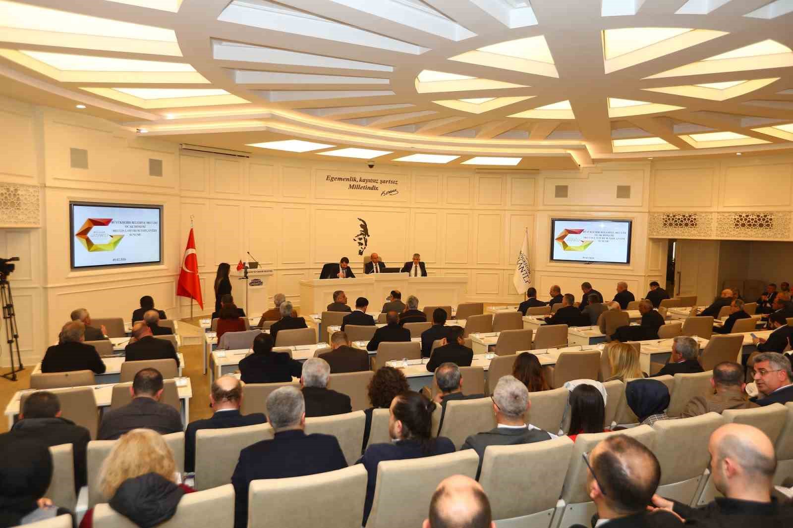 B&uuml;y&uuml;kşehir meclisi Şubat ayı toplantısı yapıldı
